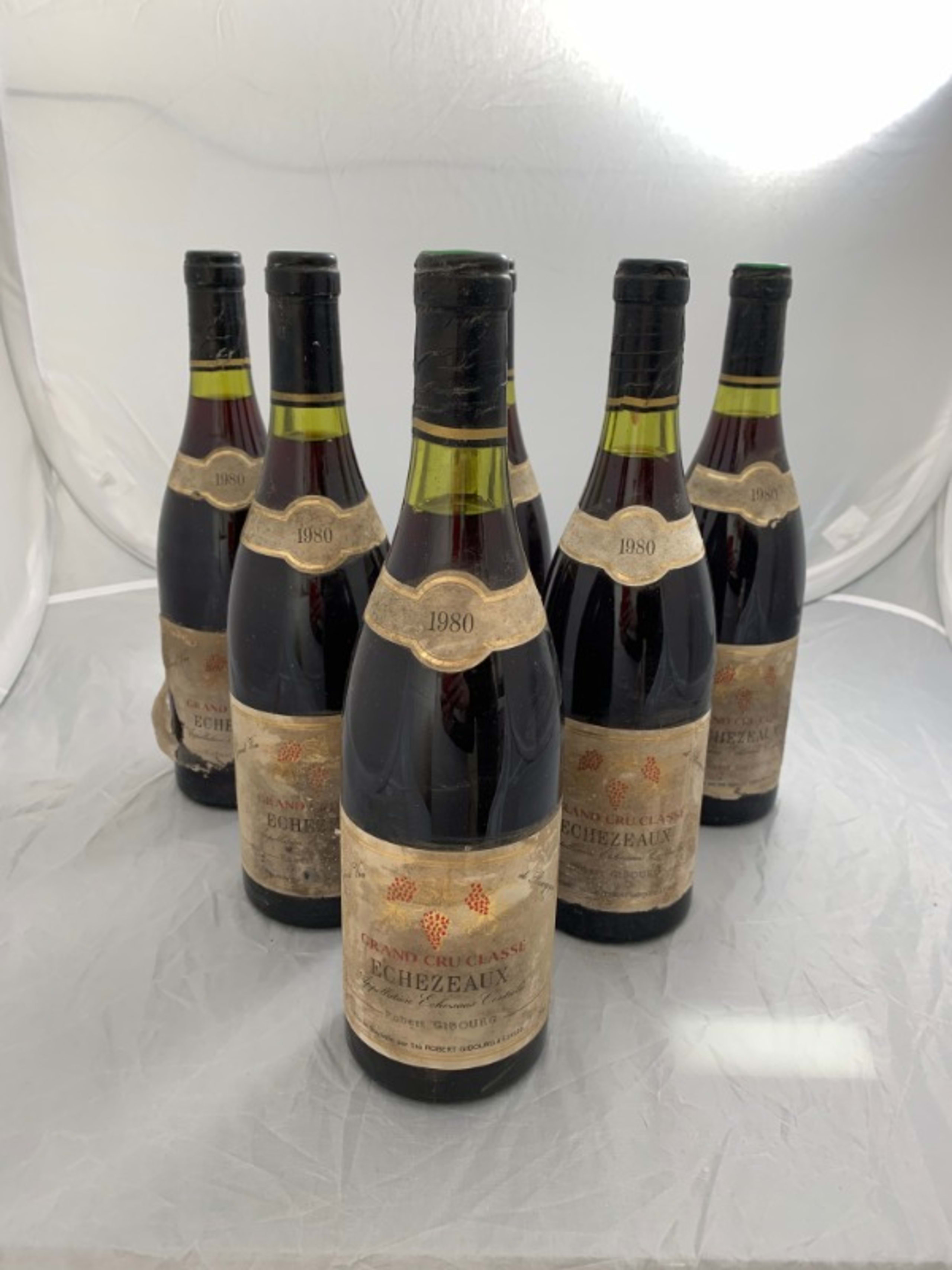 6 ECHEZEAUX Grand cru, Robert Gibourg, 1980