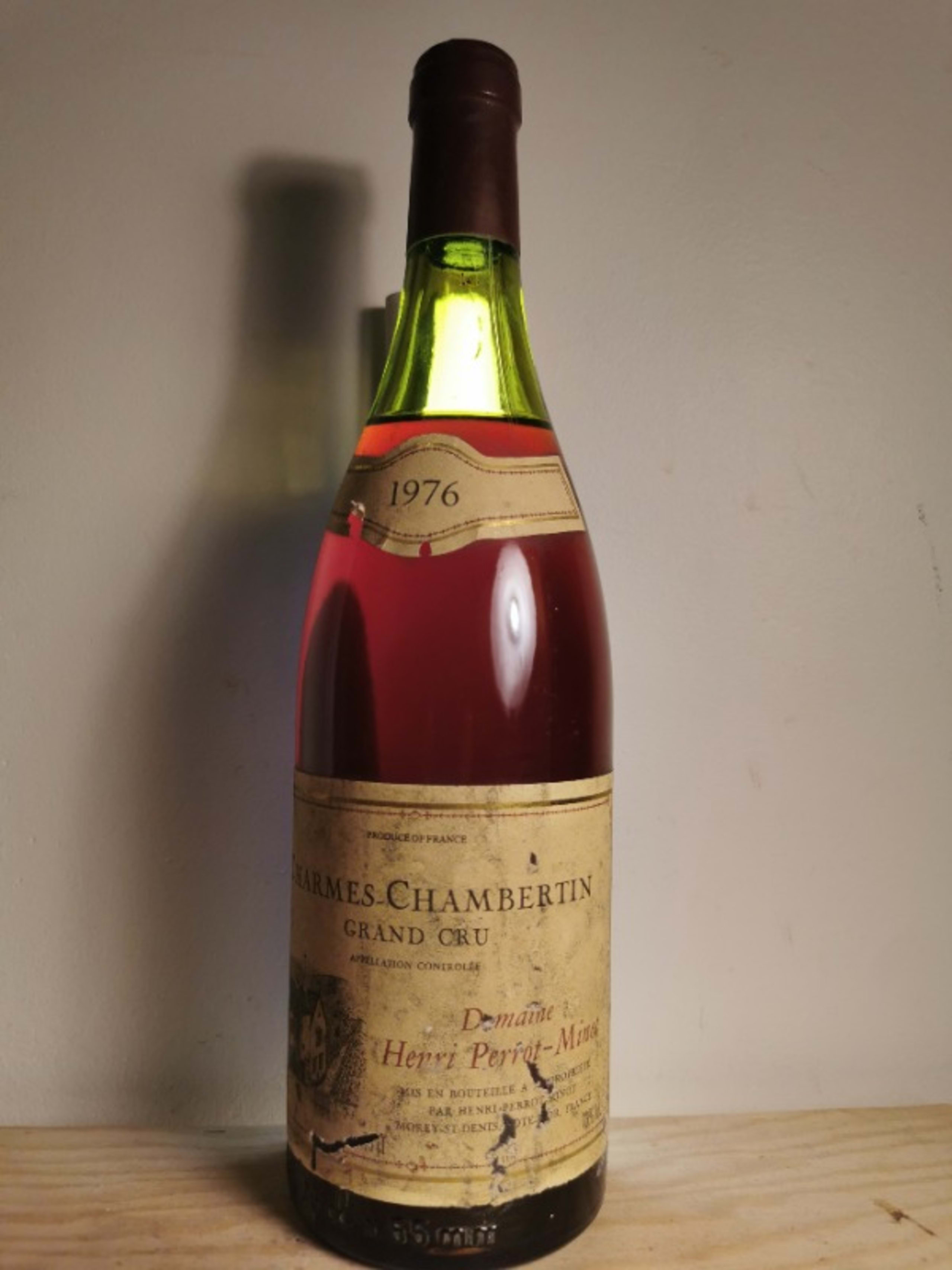 Charmes-Chambertin, Grand Cru, Domaine Henri Perrot-Minot, 1976