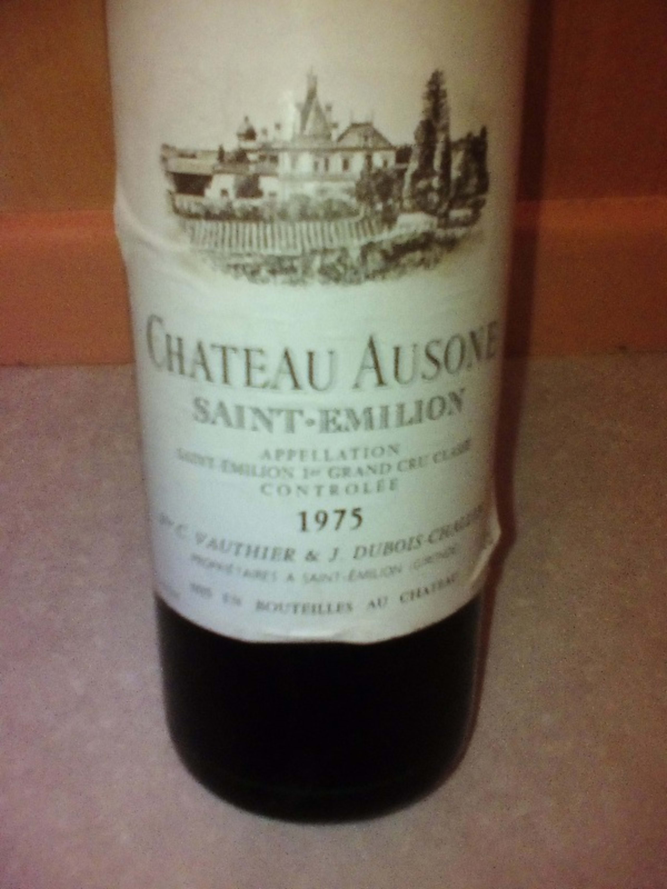 Château Ausone, Saint-Émilion, 1975