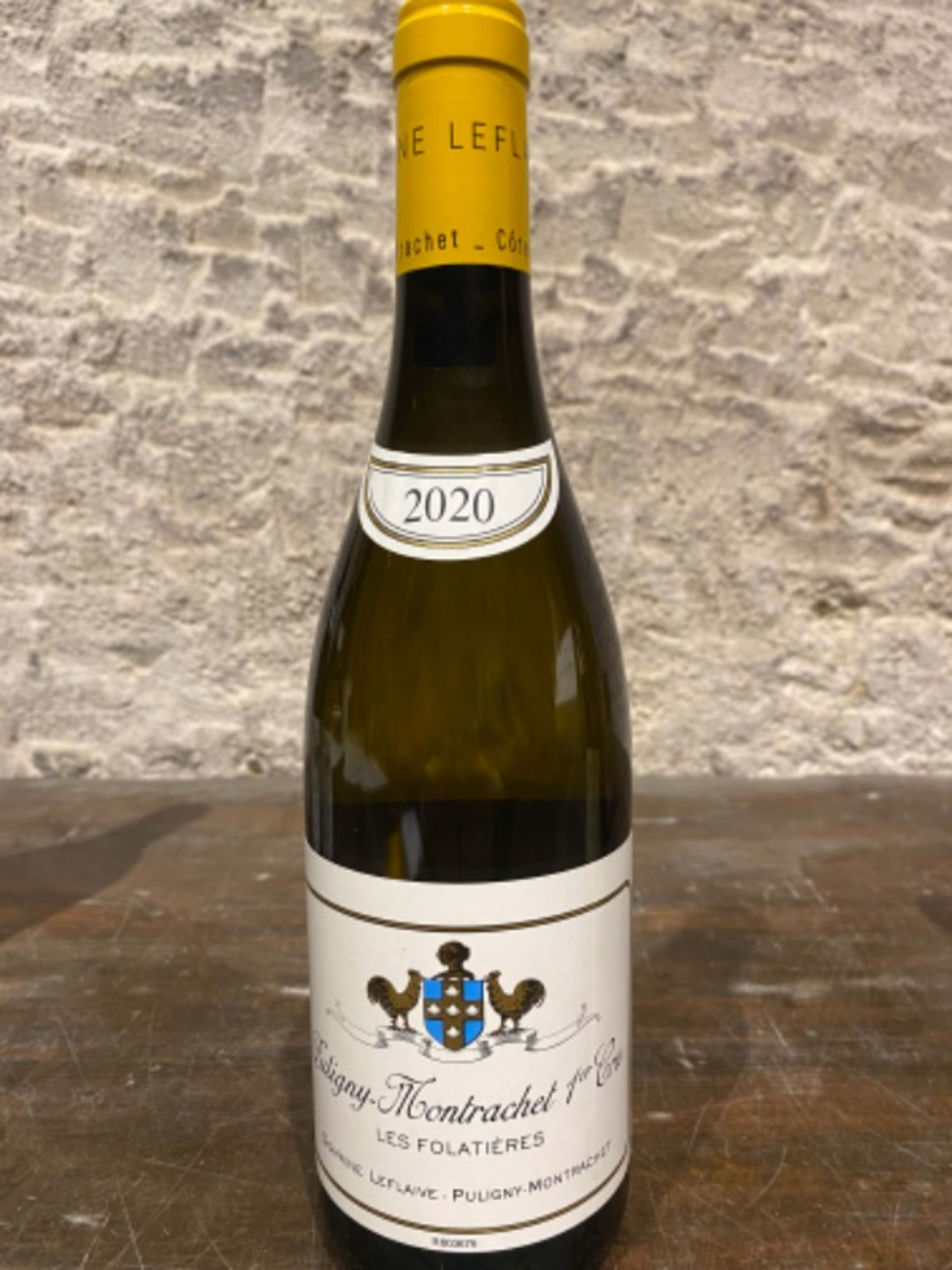 2 x Puligny-Montrachet, 1er Cru Les Folatières, Domaine Leflaive, 2020
