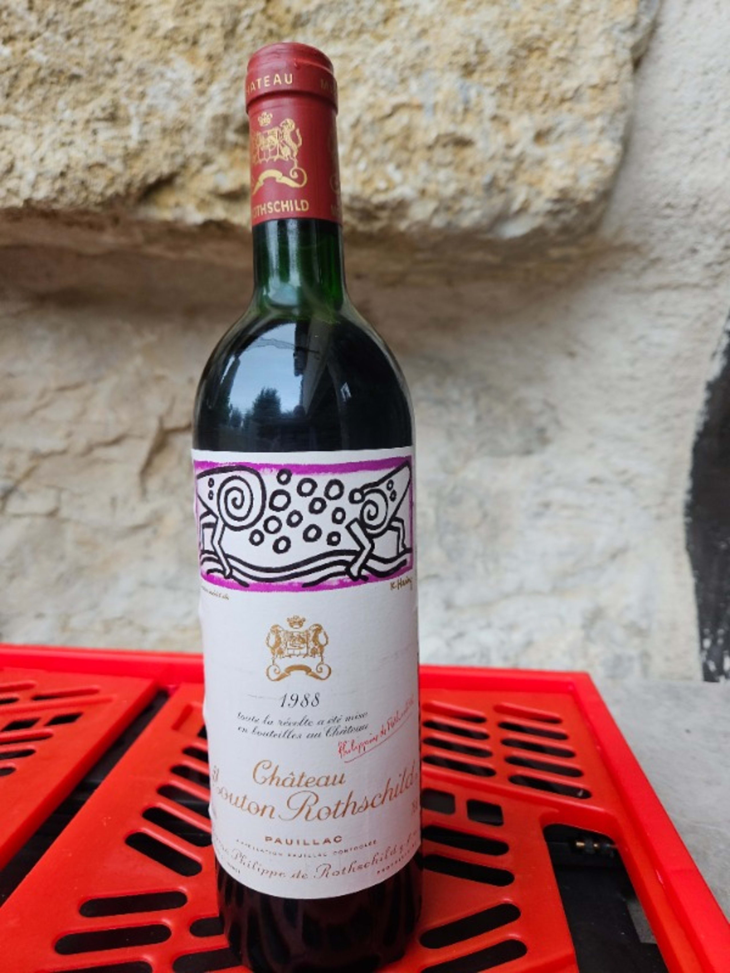 Château Mouton Rothschild, Pauillac, 1988