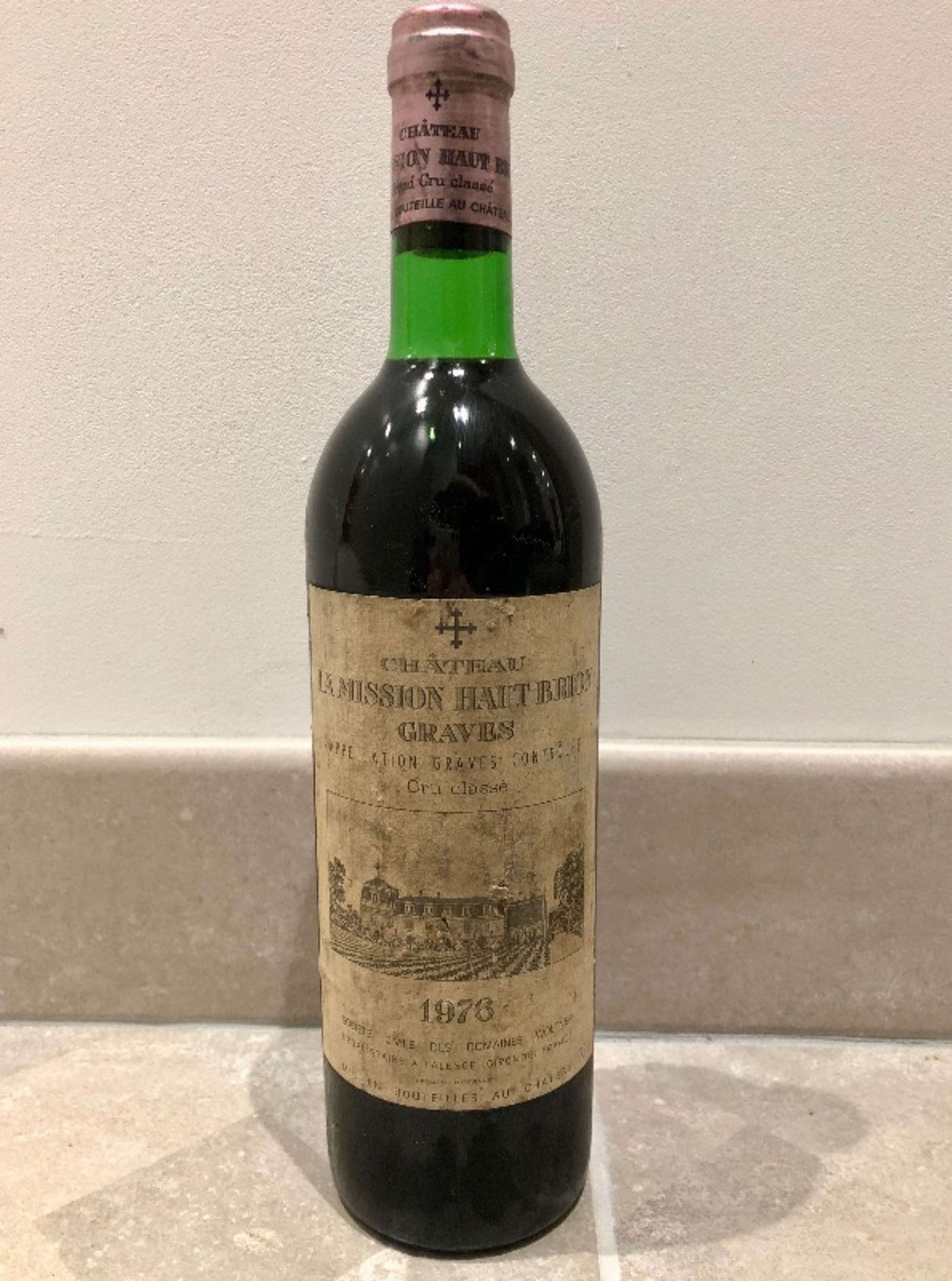 CRU CLASSÉ, Chateau La Mission Haut Brion, Graves, 1976