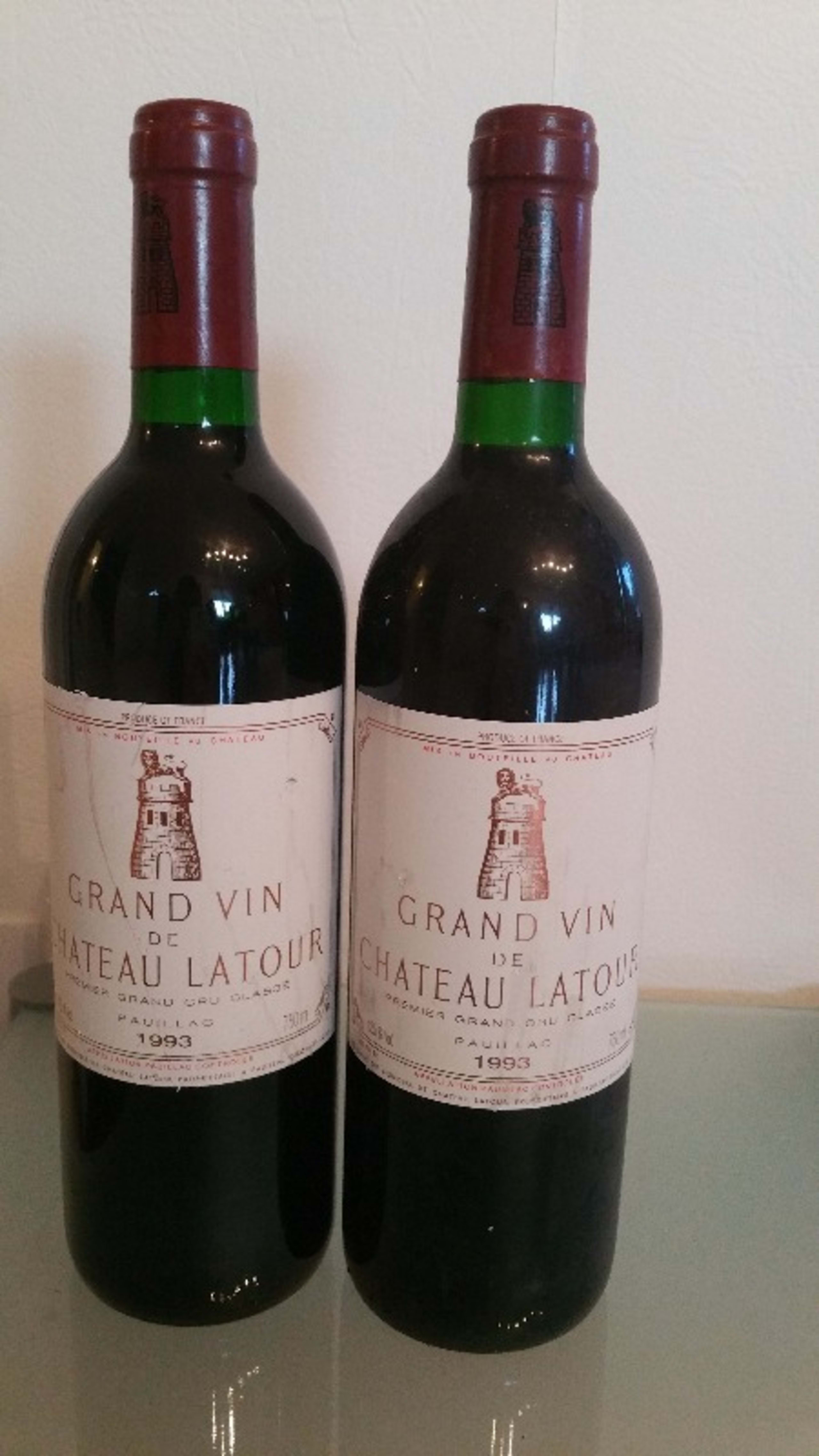Pauillac, Grand vin Château Latour, 1993