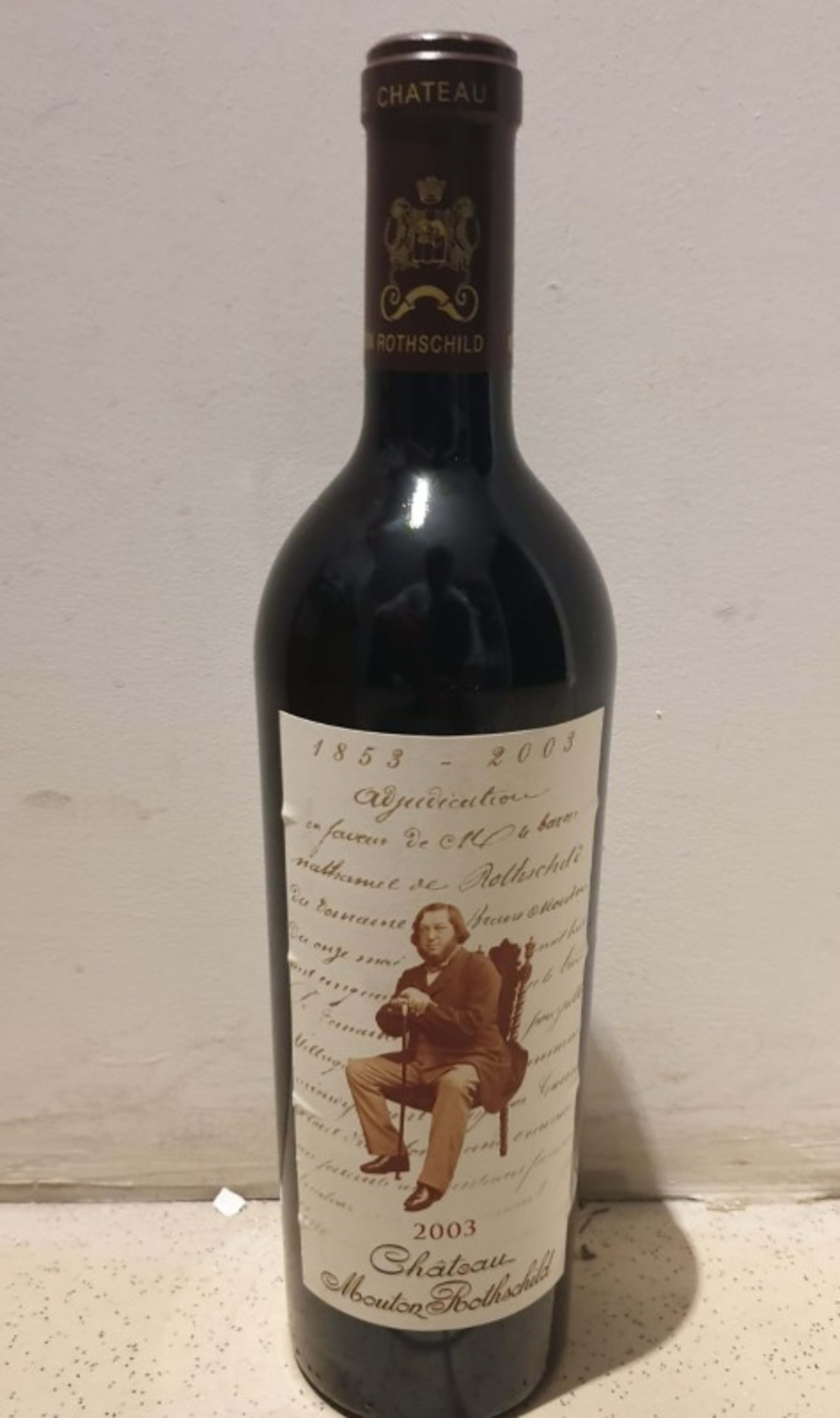 Château Mouton Rothschild, Pauillac, 2003