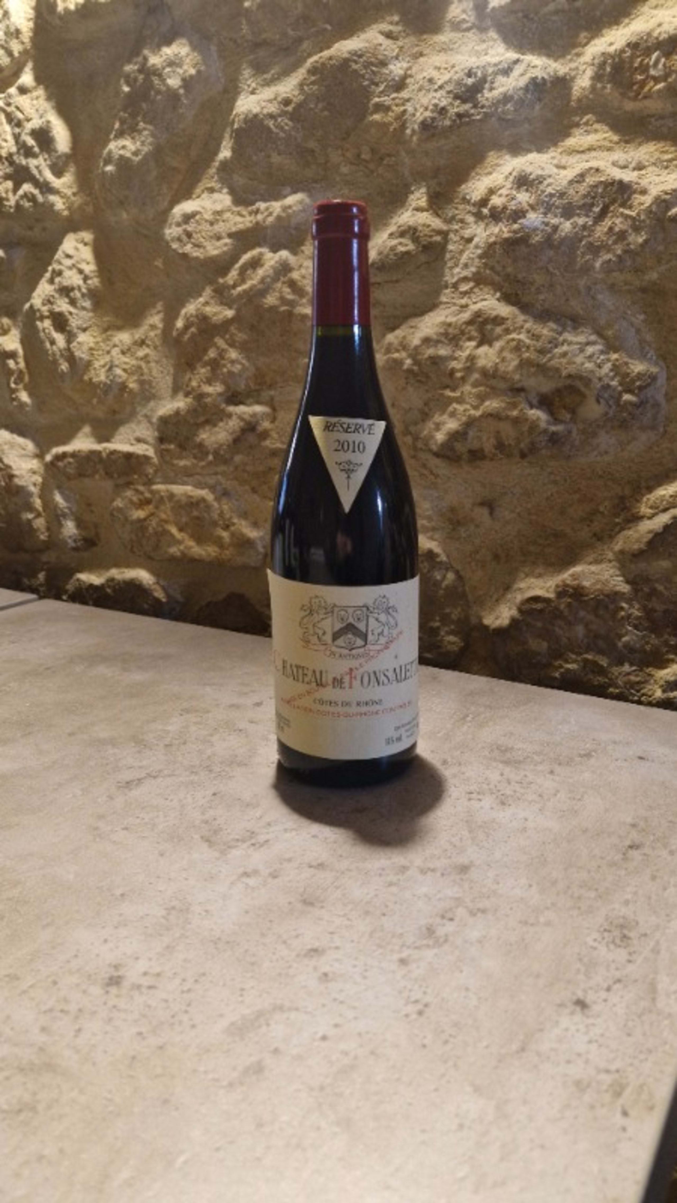 Côtes-du-Rhône, Château Fonsalette, 2010