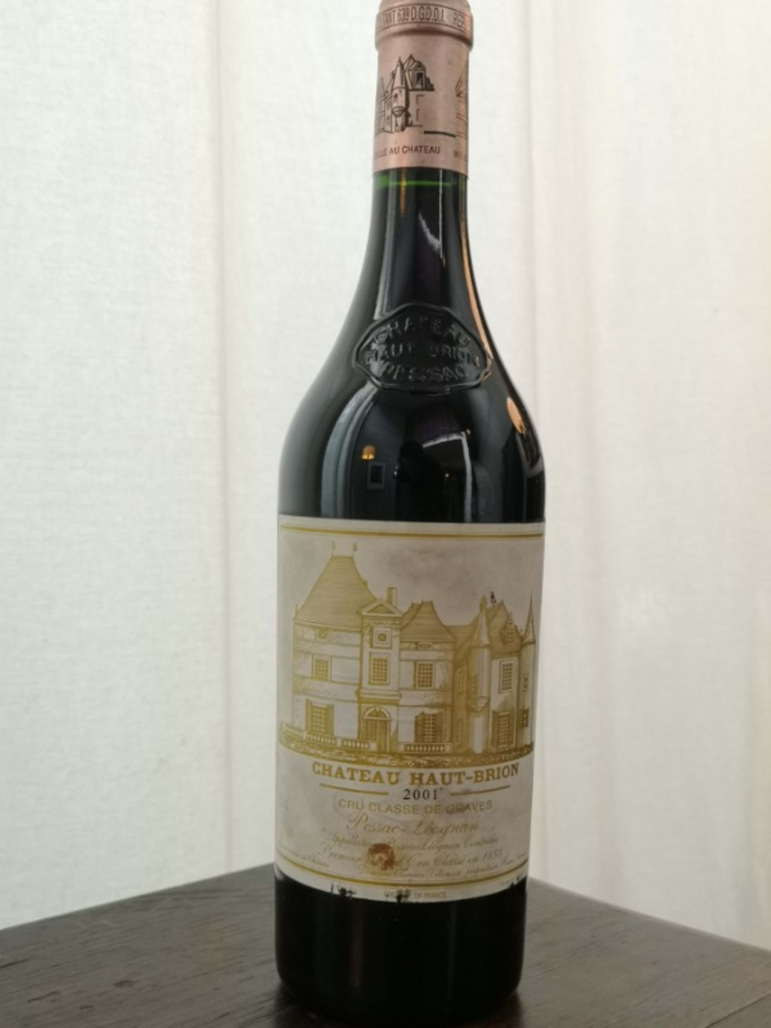 Château Haut-Brion, Pessac-Léognan, 2001