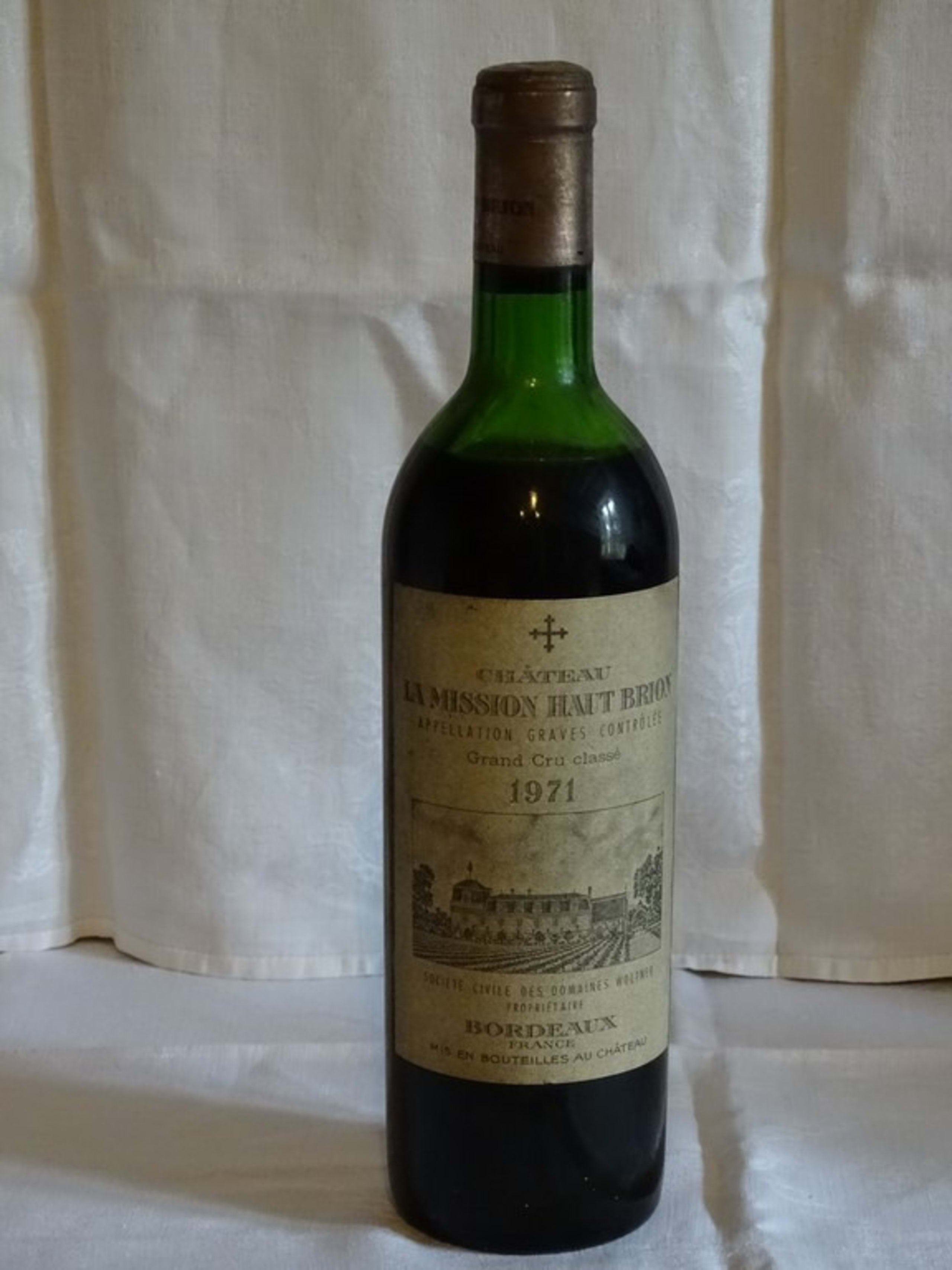 Grand cru classé, CHATEAU LA MISSION HAUT BRION, Graves, 1971