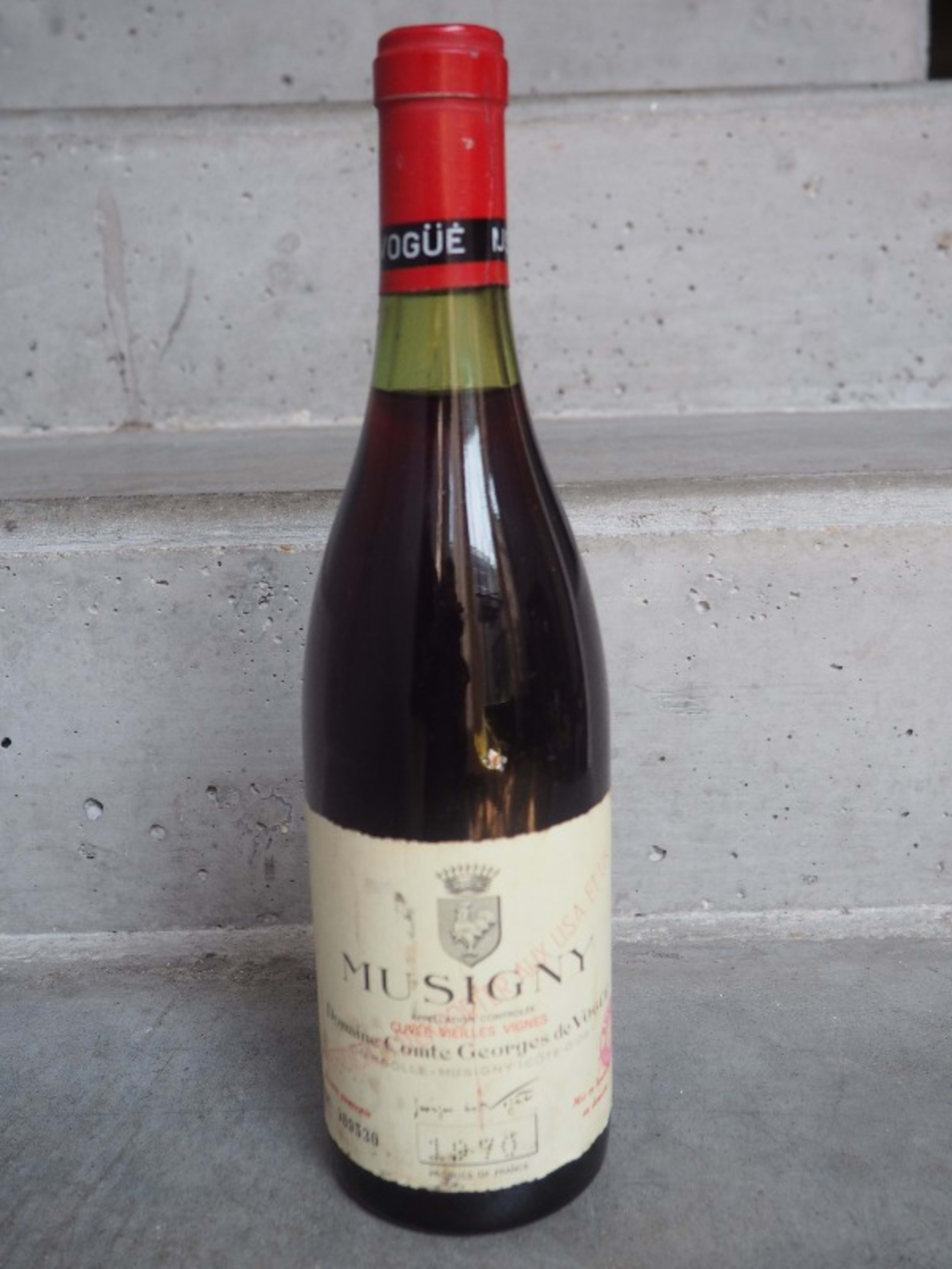 Musigny, Domaine Comte Georges de Vogüé, 1970
