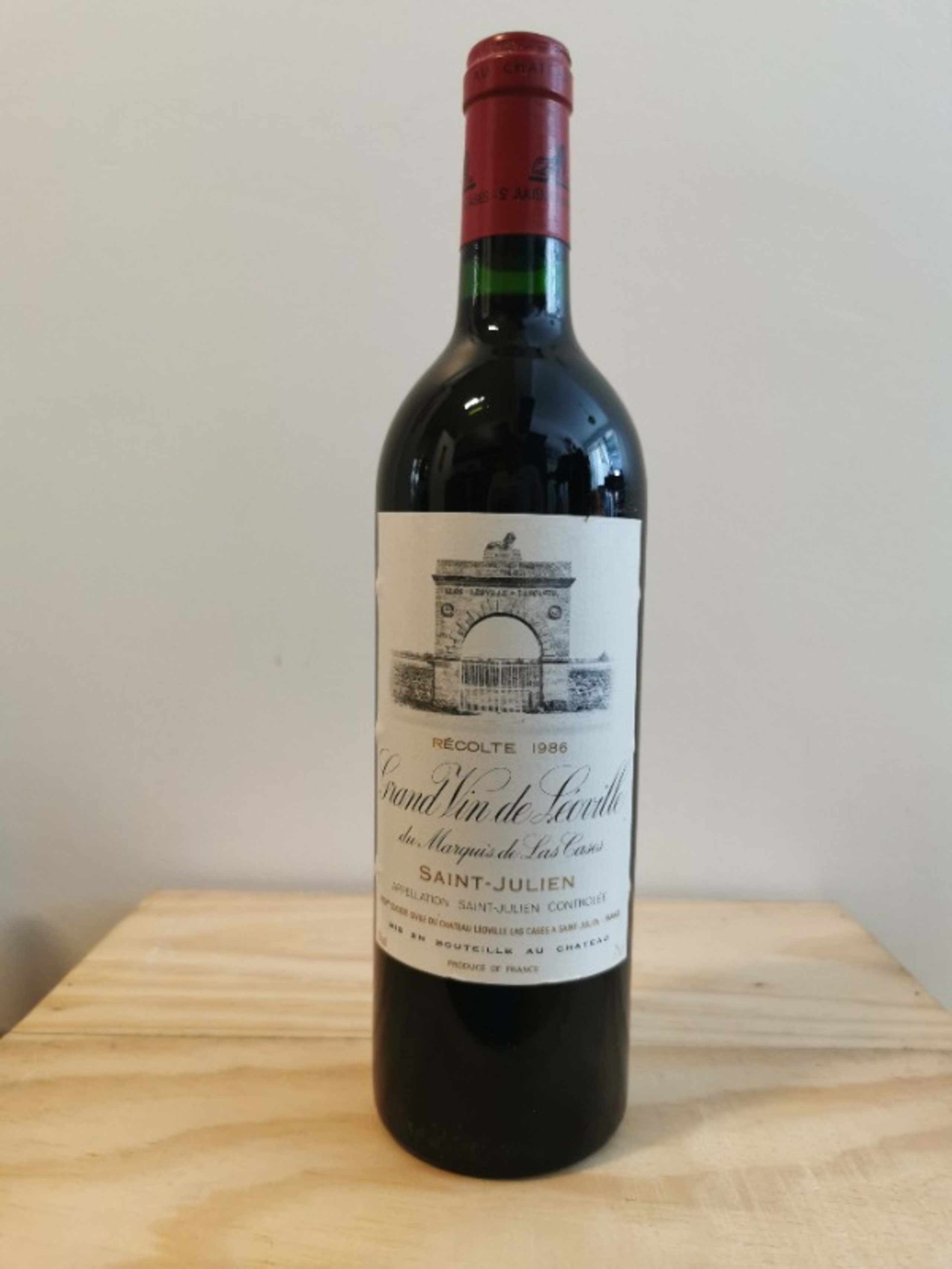 Grand Vin de Léoville du Marquis de las Cases, Saint-Julien, 1986