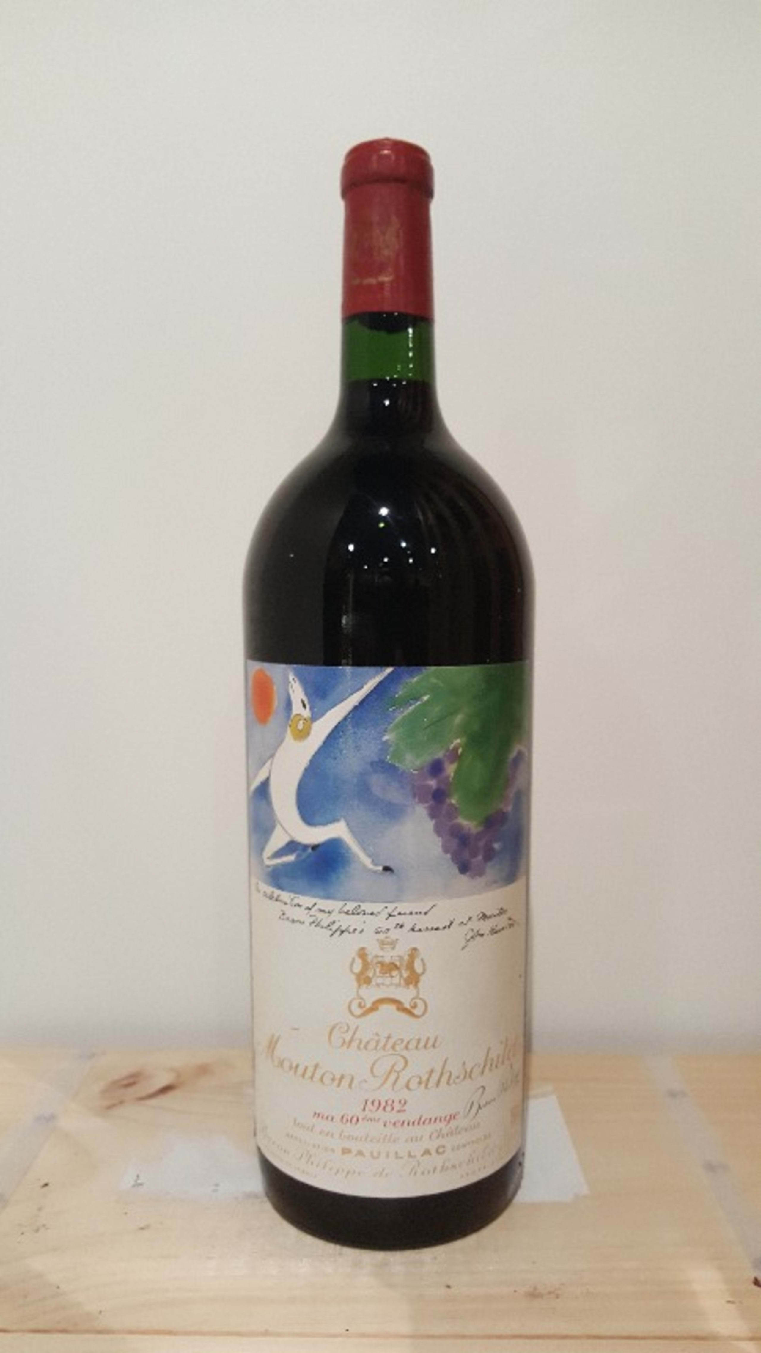 Château Mouton Rothschild, Pauillac, 1982 (Magnum)