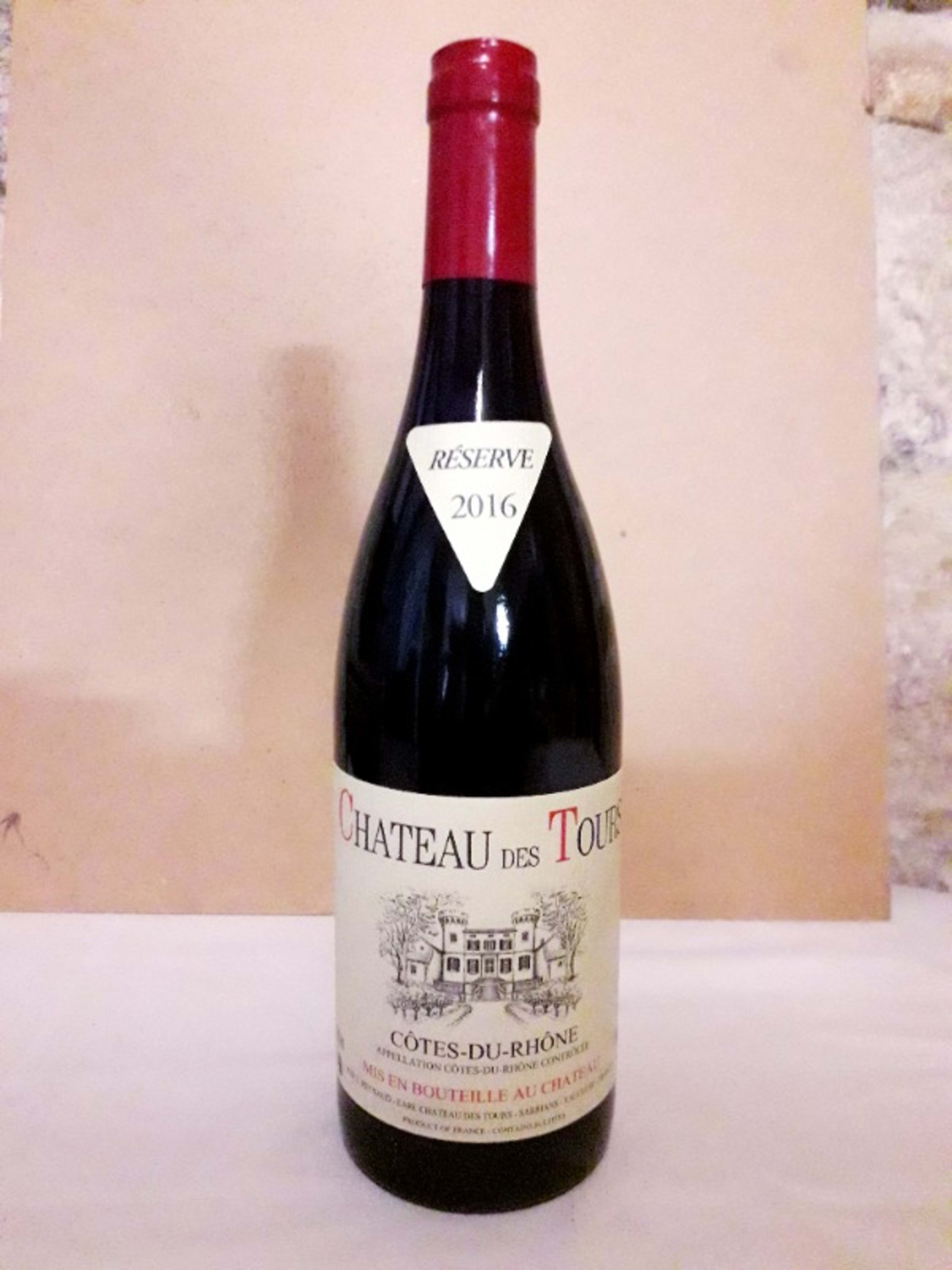 Côtes-du-Rhône, Château des Tours, 2016