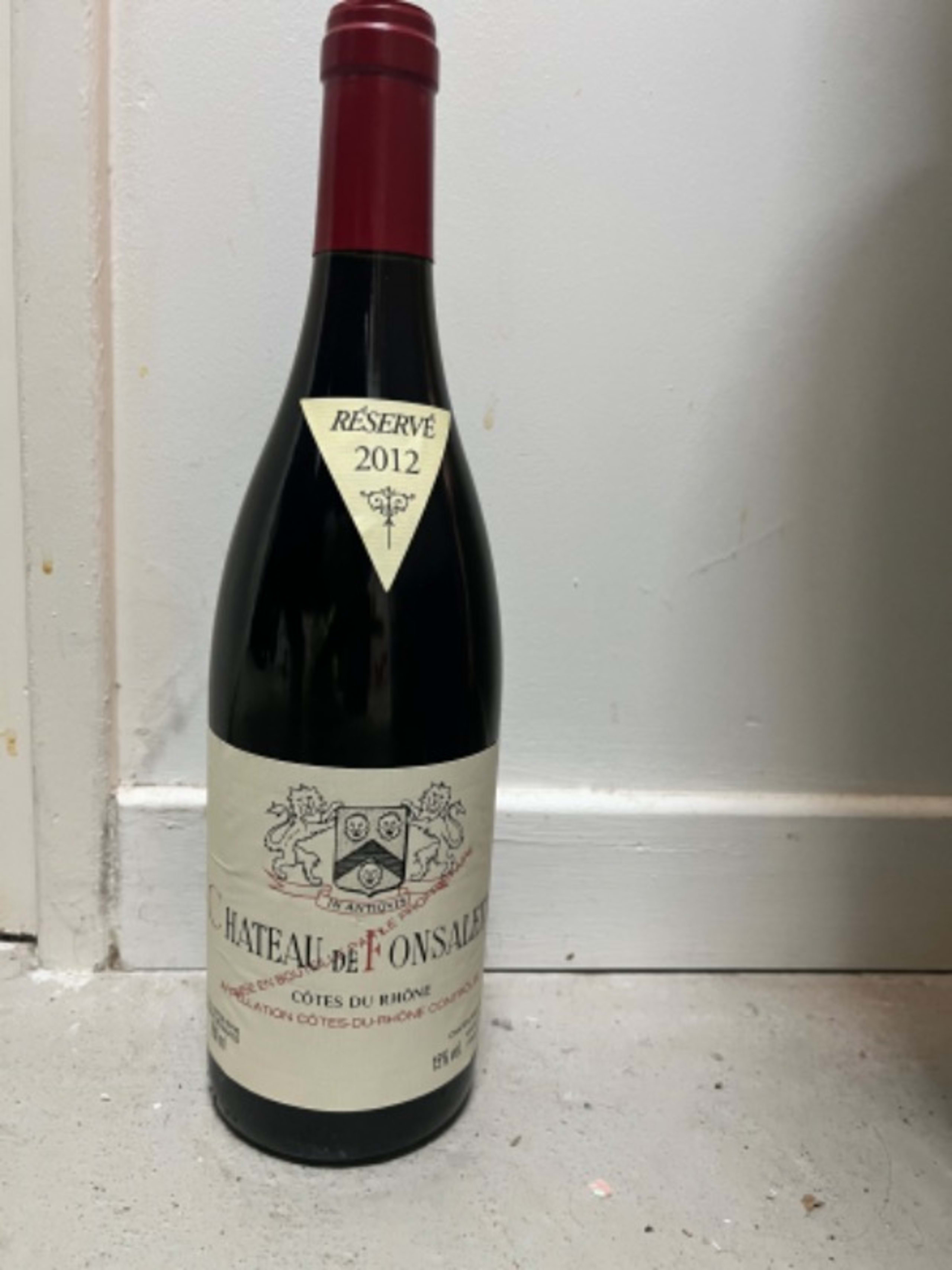 Côtes-du-Rhône, Château de Fonsalette, 2012