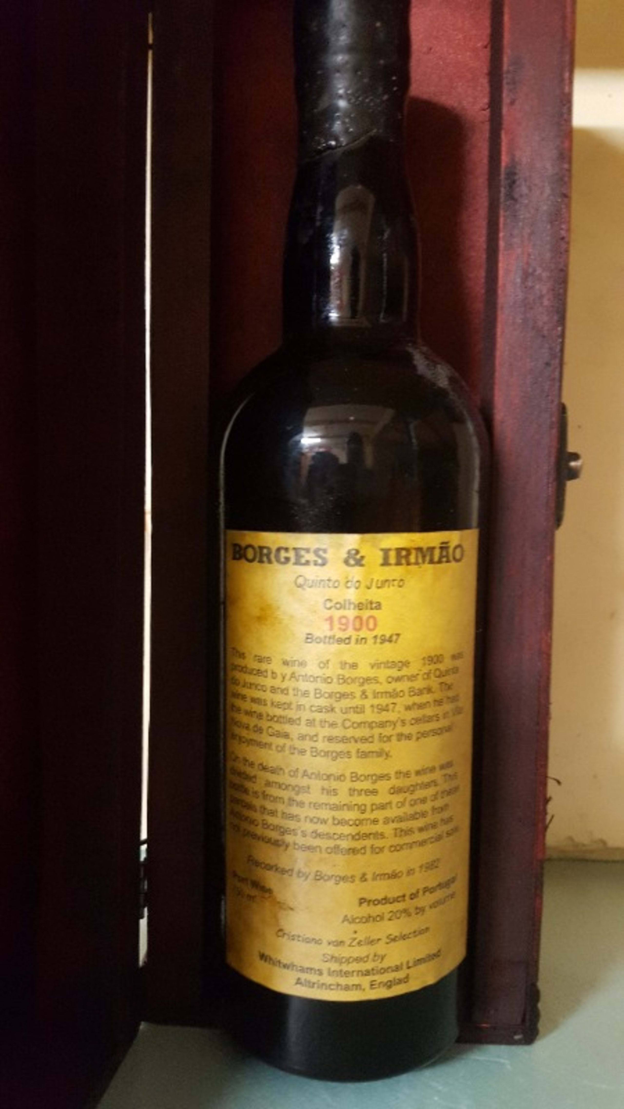 Colheita, Borges & Irmao- Quinta do Junco, Porto, 1900