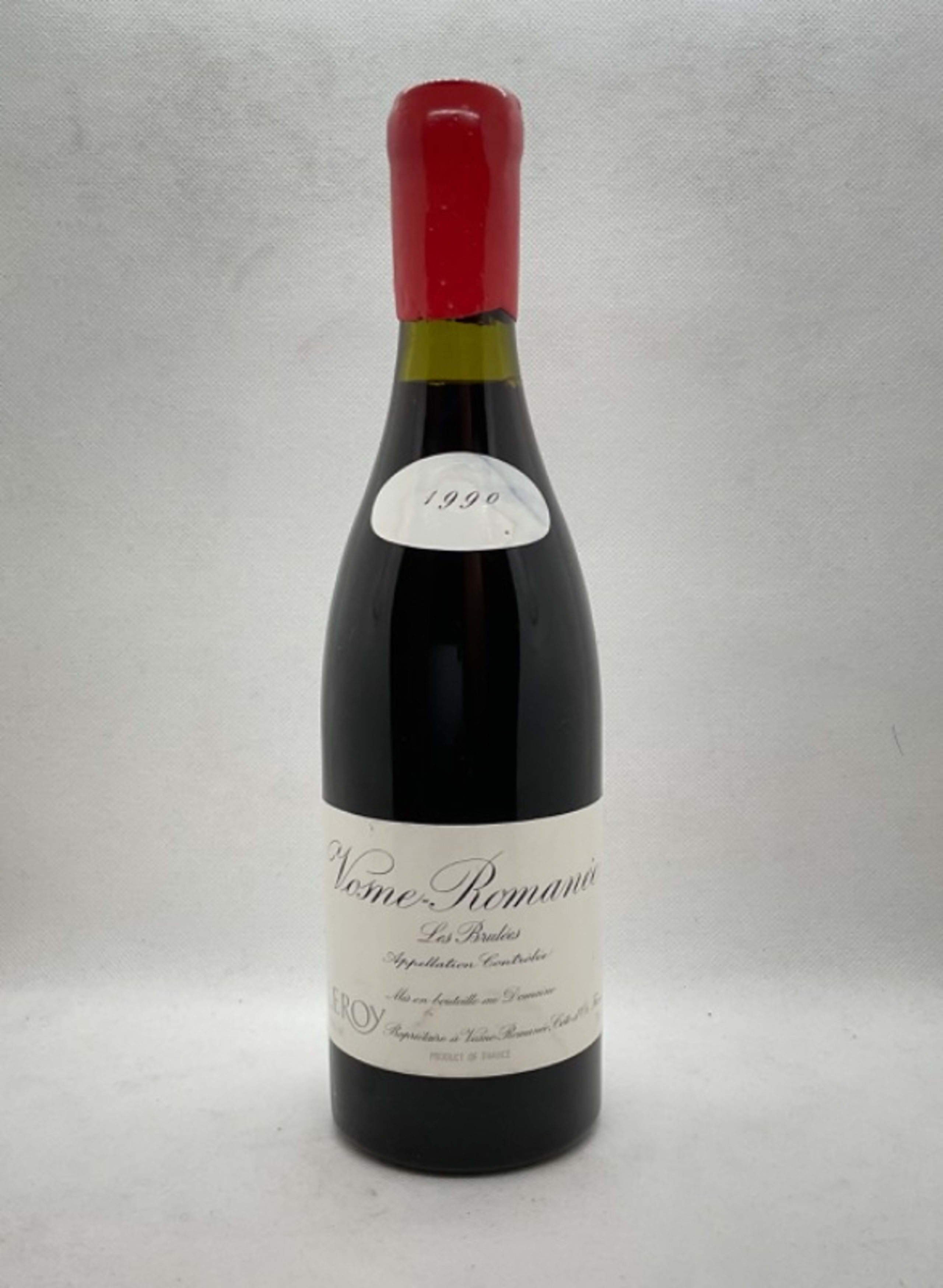 Vosne-Romanée, Les Brûlées, Leroy, 1990
