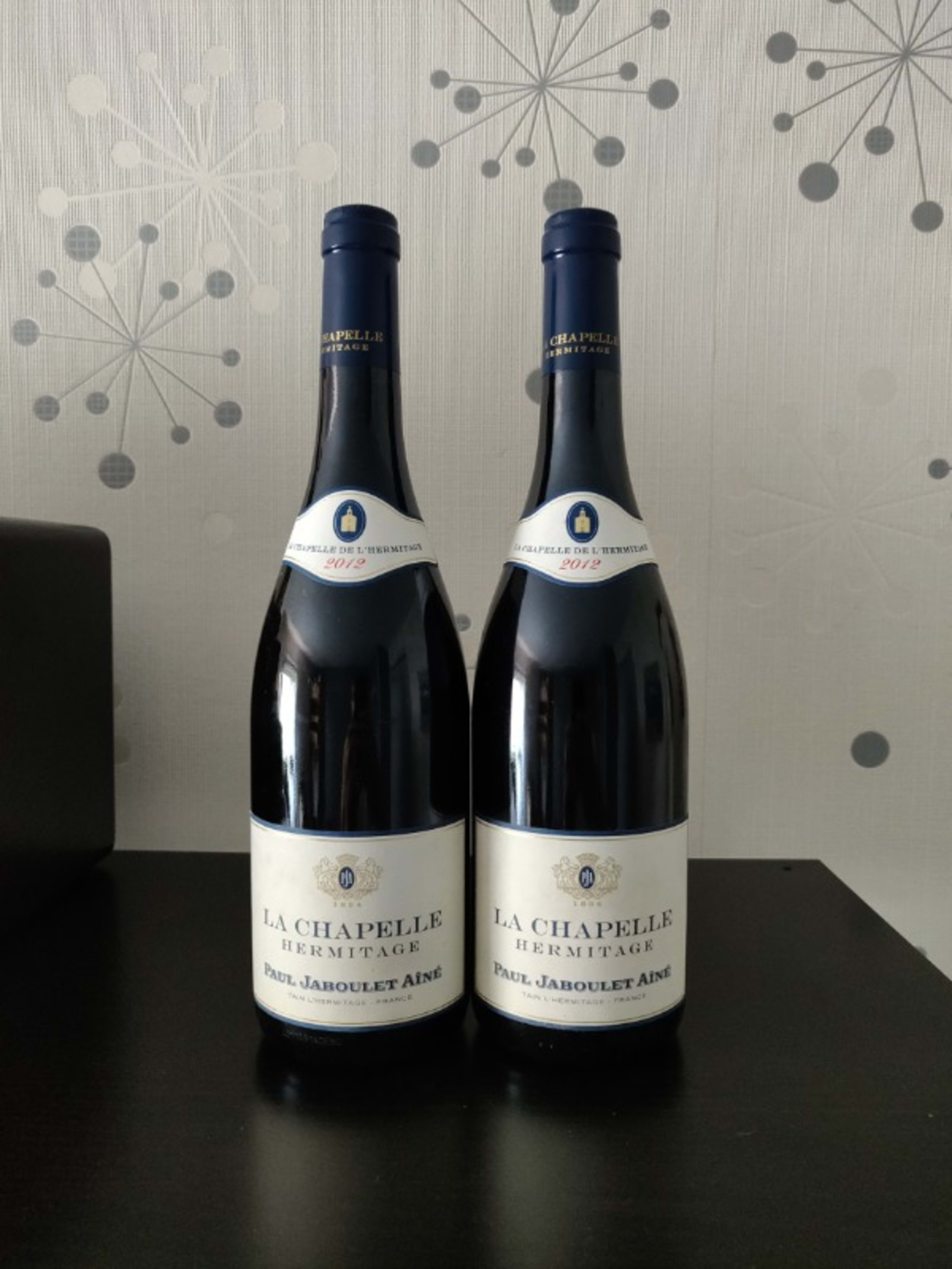 2 x Hermitage, La chapelle, Paul Jaboulet aîné, 2012