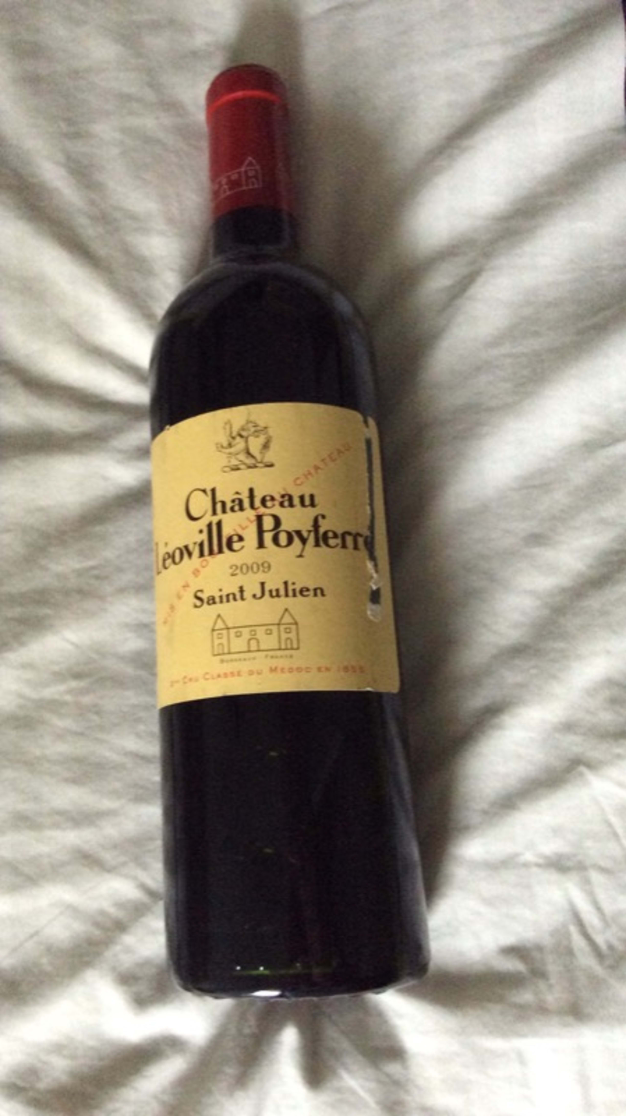 2 eme Grand Cru Classe, Château Léoville Poyferré, Saint-Julien, 2009