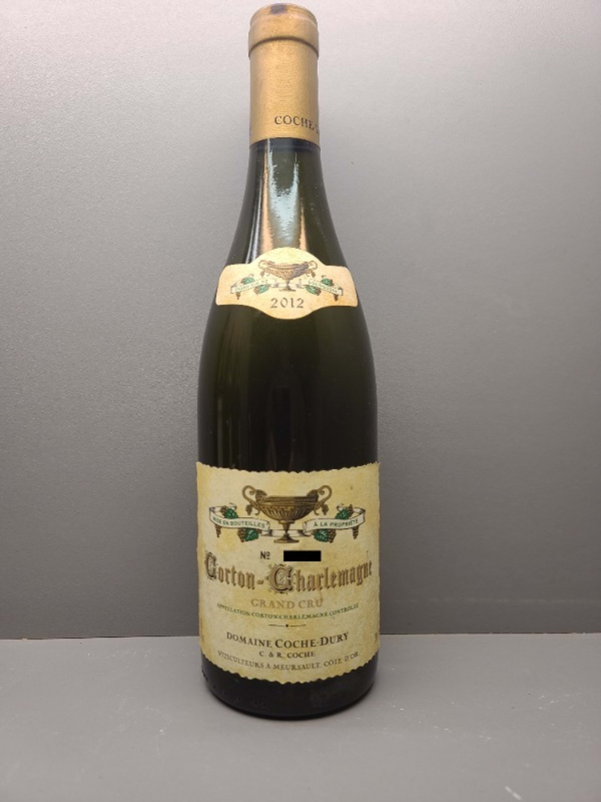 Corton-Charlemagne, Grand Cru, J. F. Coche Dury, 2012