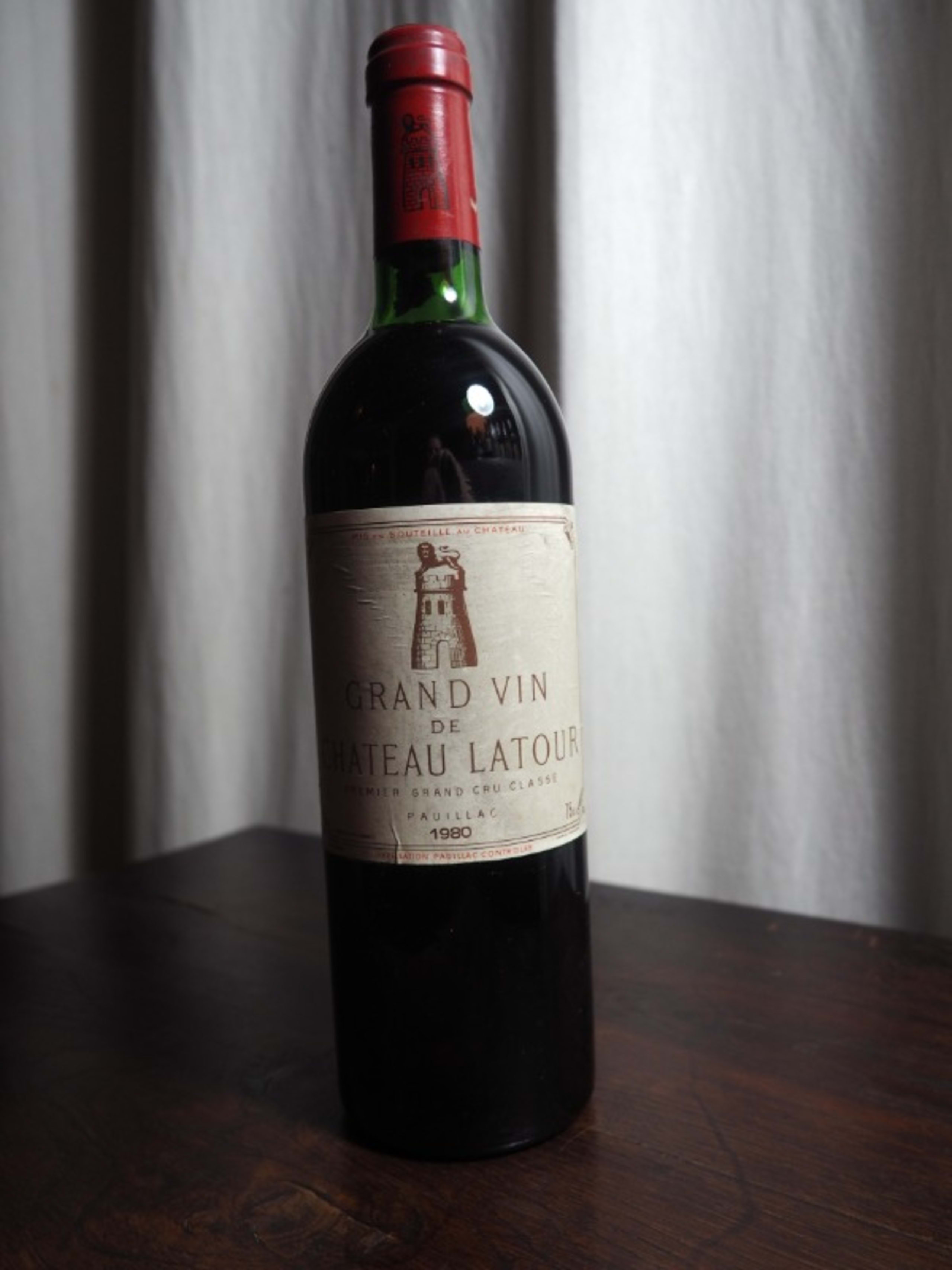 Grand Vin de Château Latour, Pauillac, 1980