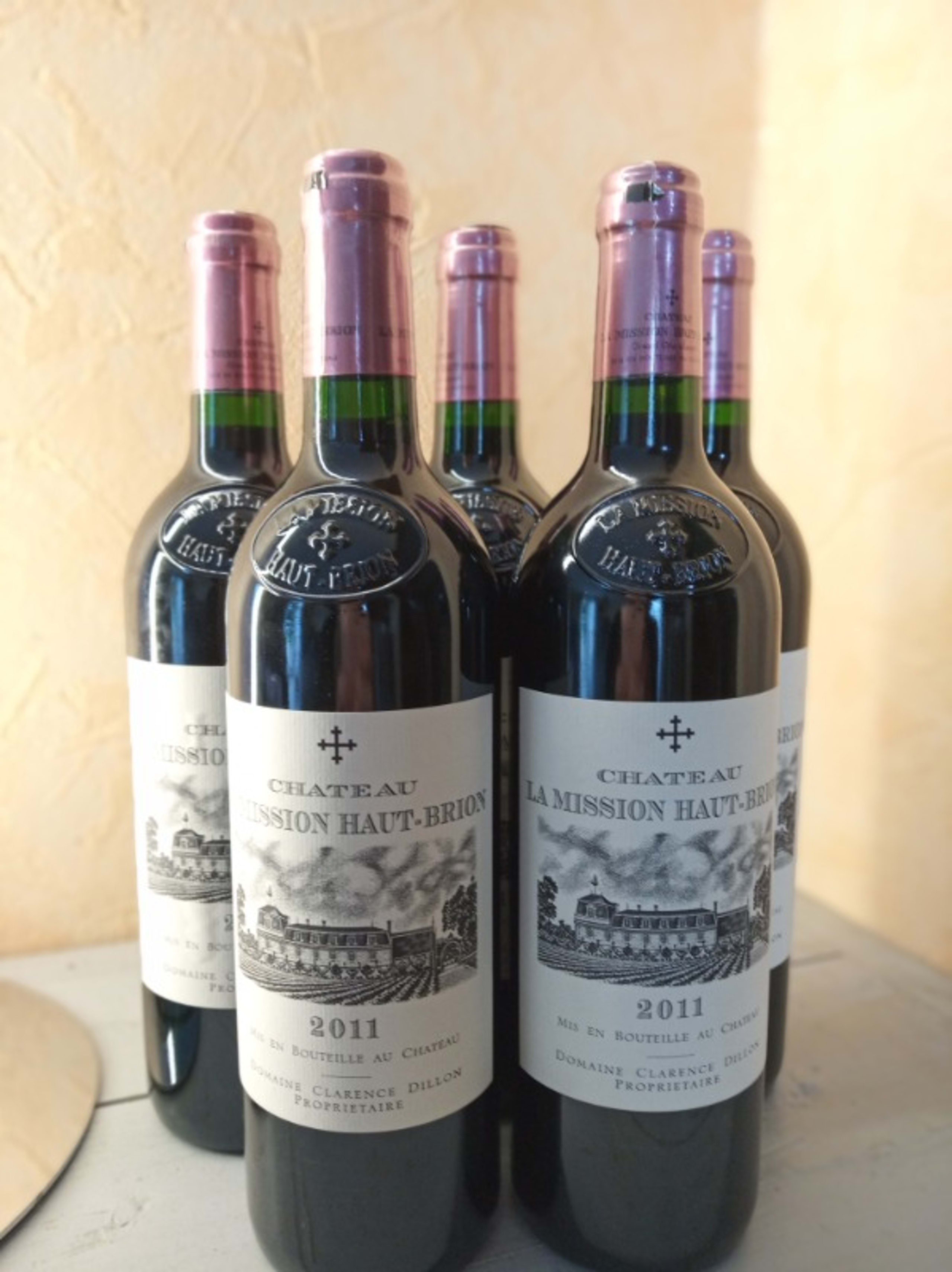 5 x Château La Mission Haut Brion, 2011,  1er cru classé, Pessac-Léognan