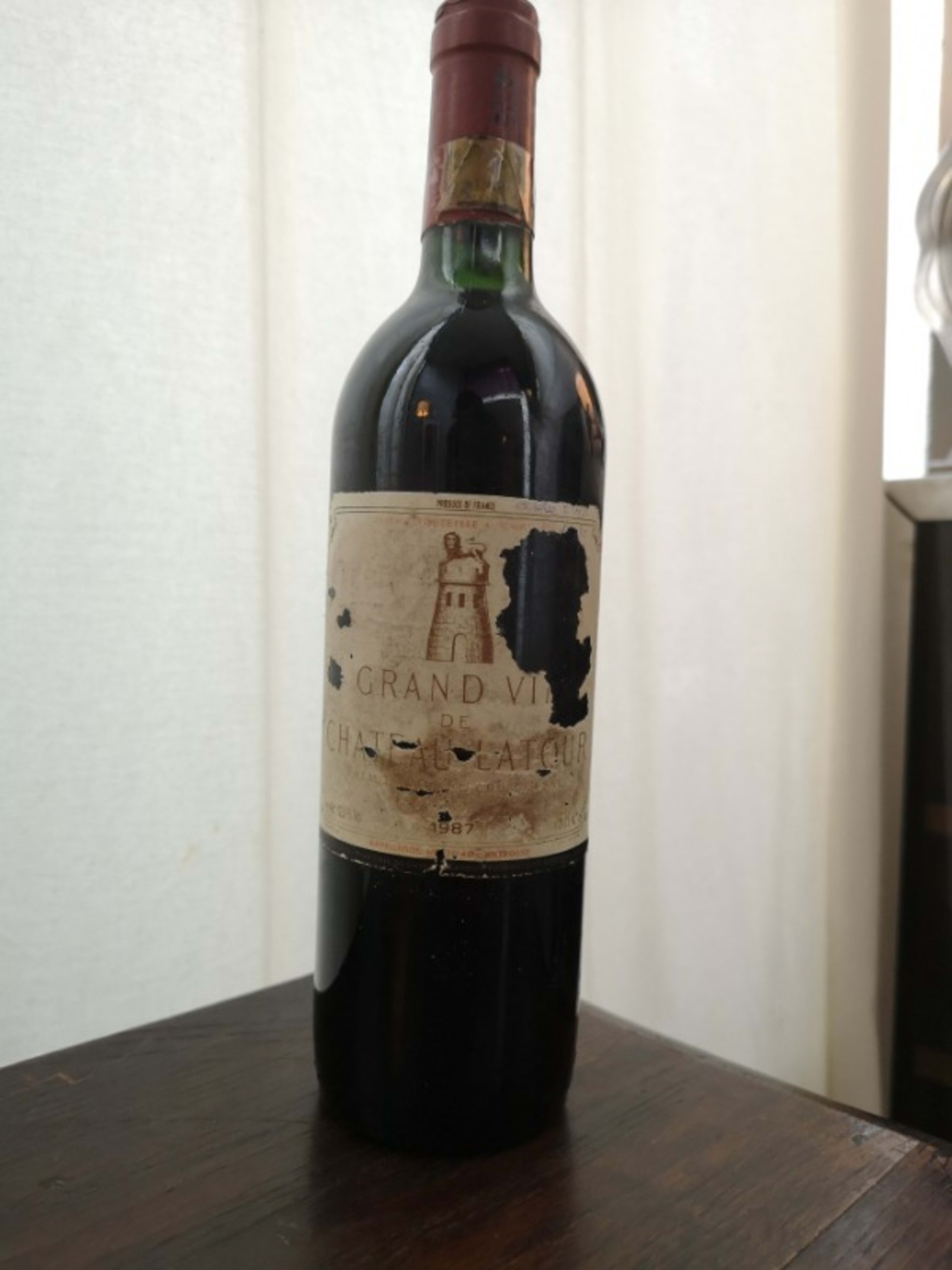 Grand Vin de château Latour, Pauillac, 1987