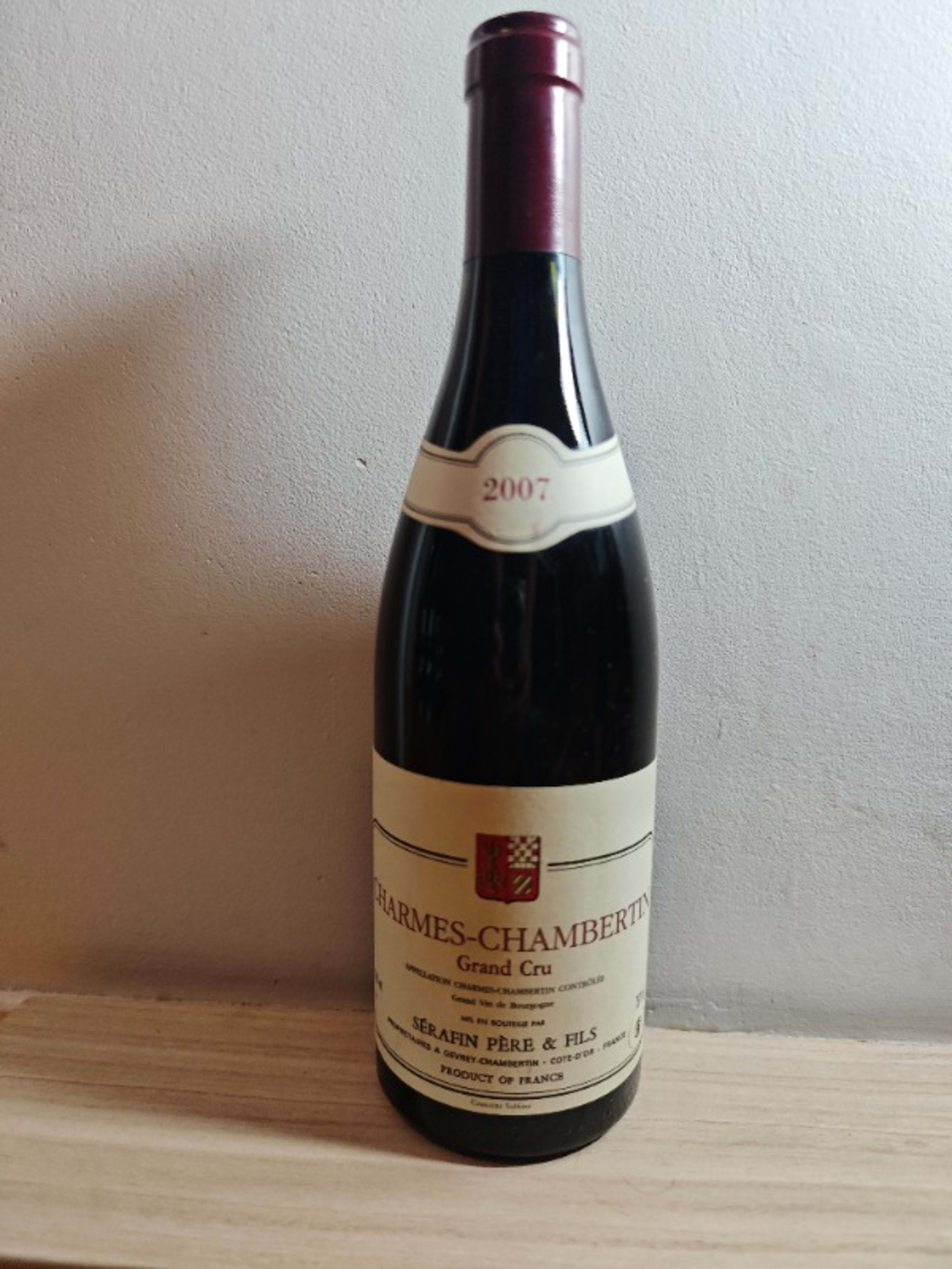 Charmes-Chambertin, Grand Cru, Sérafin Père & Fils, 2007