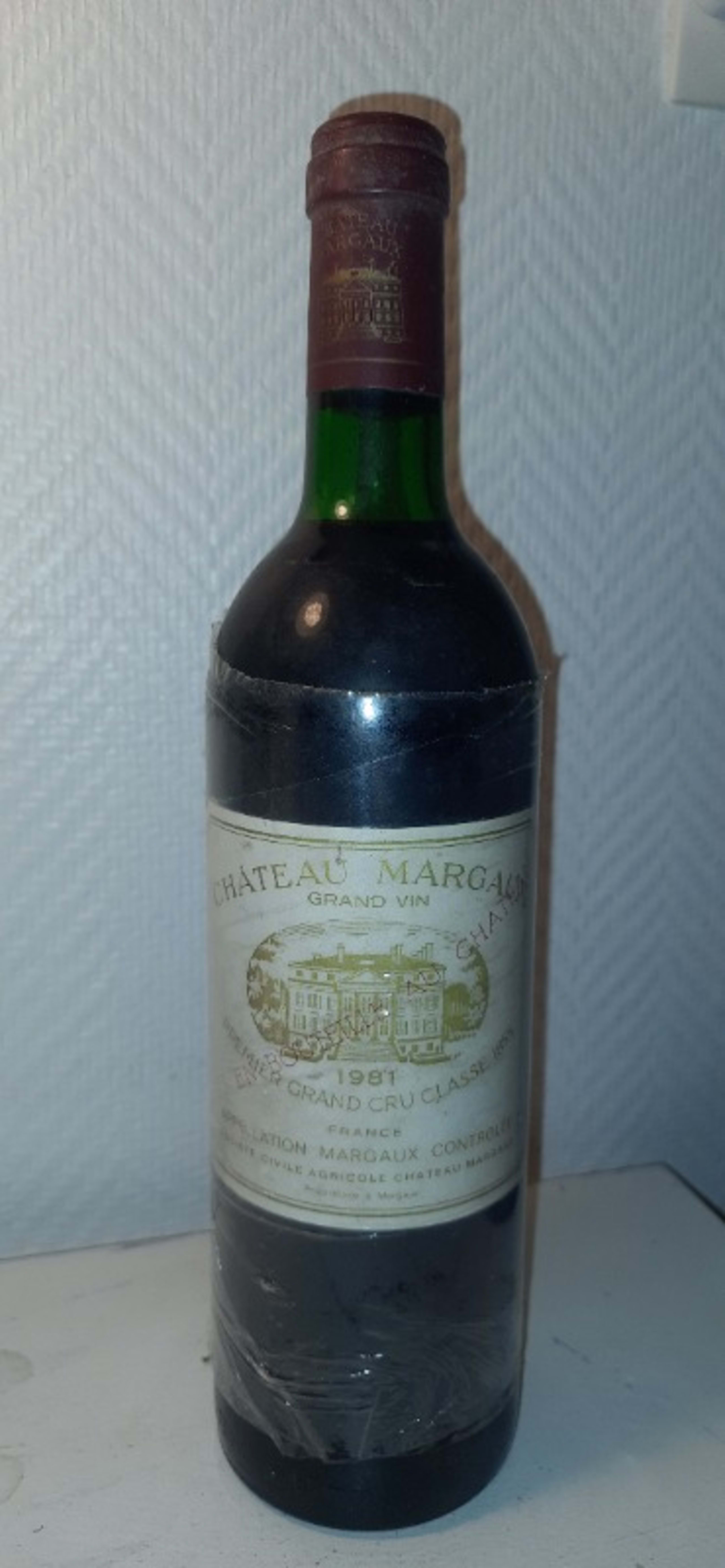 Château Margaux, Margaux, 1981