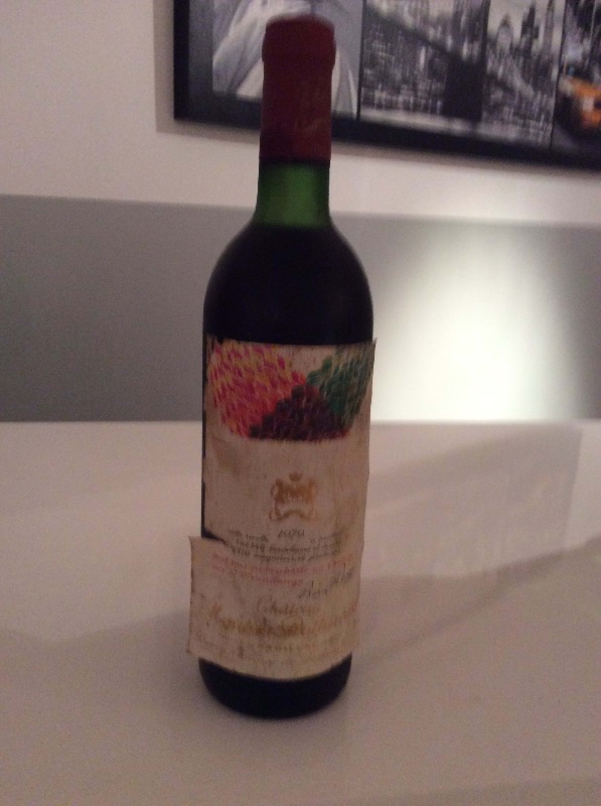 Château mouton Rothschild, Pauillac, 1979