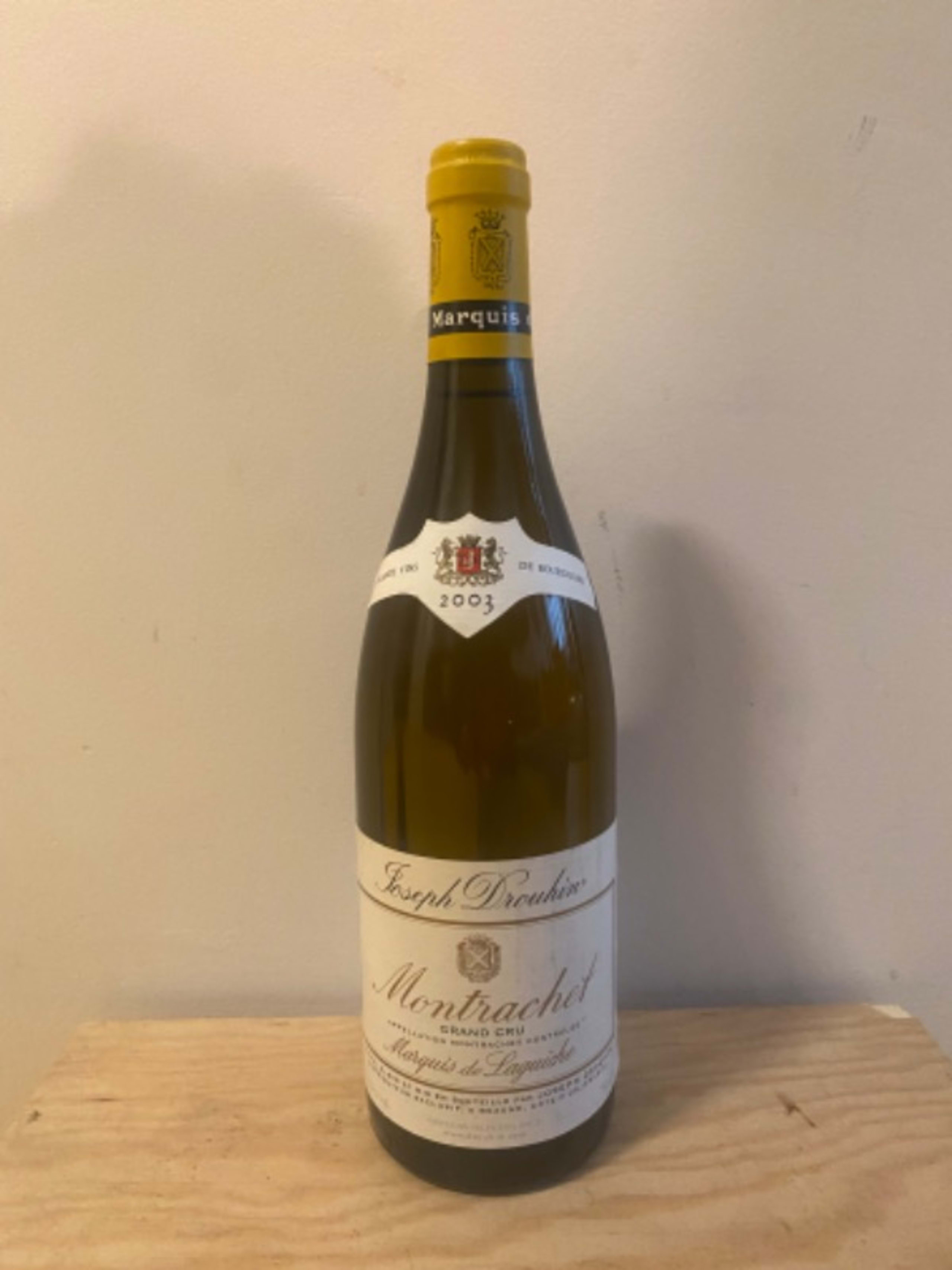 Montrachet, Marquis de Laguiche, Joseph Drouhin, 2003