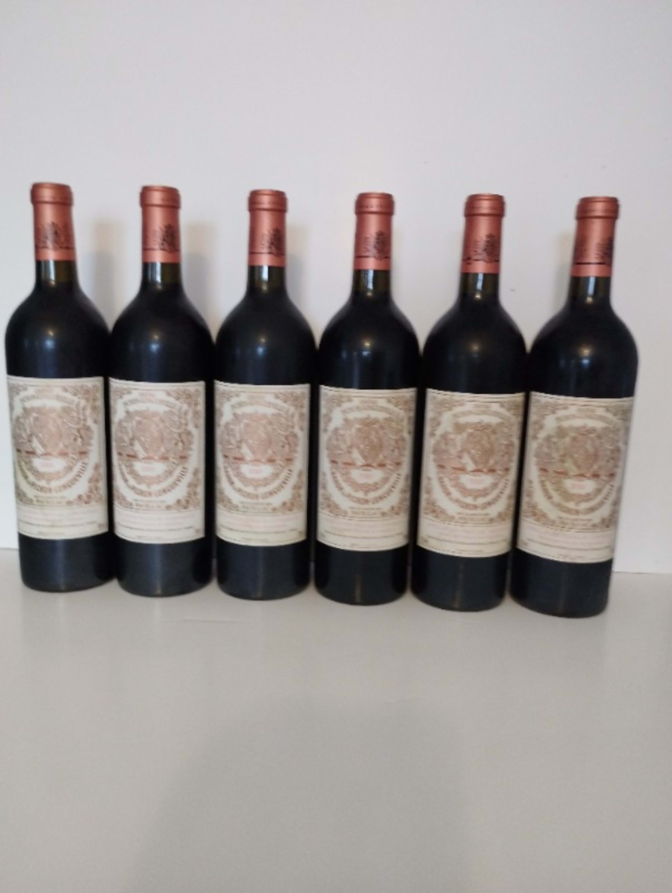6 x Château Pichon Longueville Baron, Pauillac, 2001
