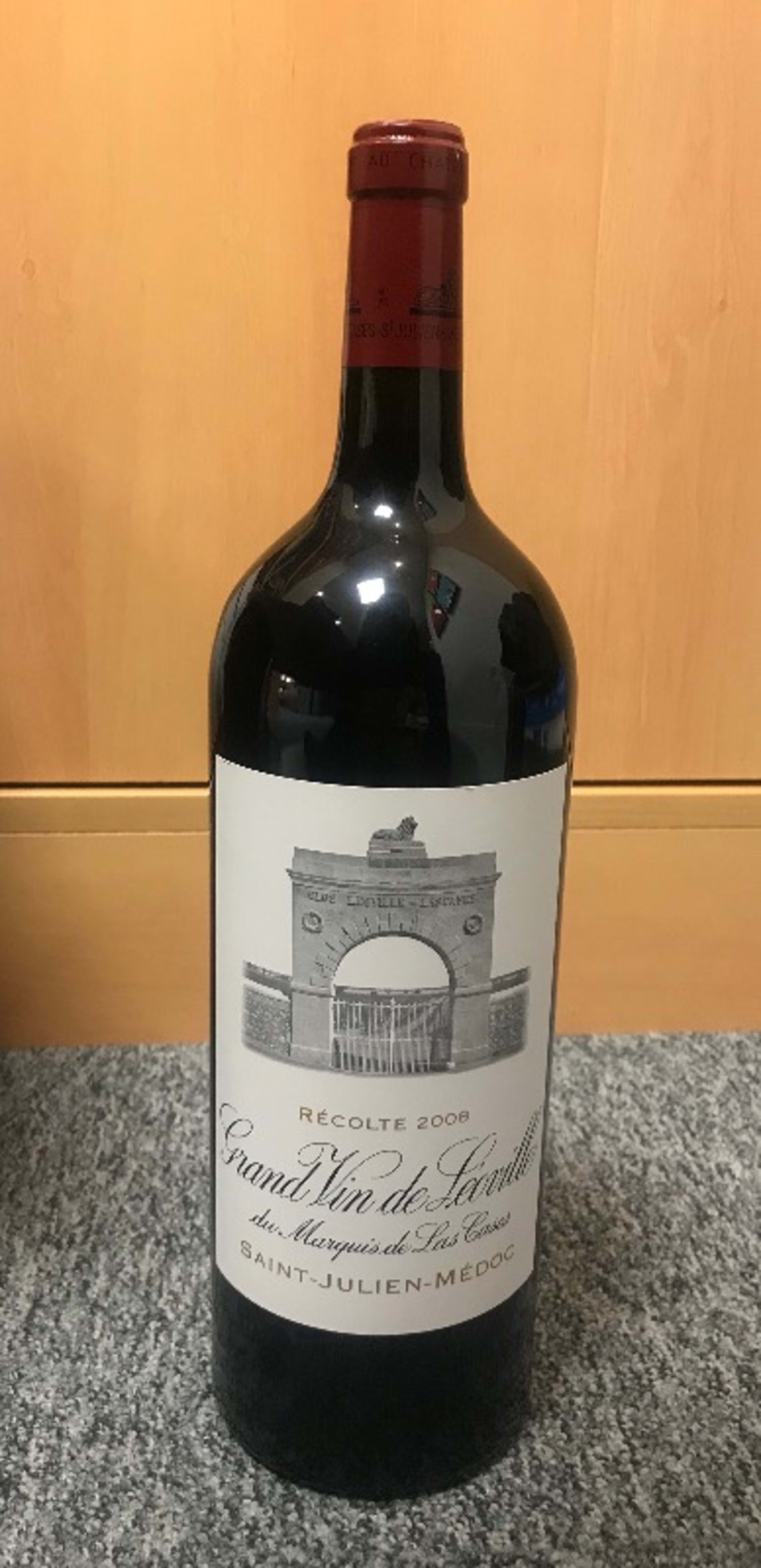 Grand Vin du Marquis de las Cases, Saint-Julien, 2008 (Magnum)