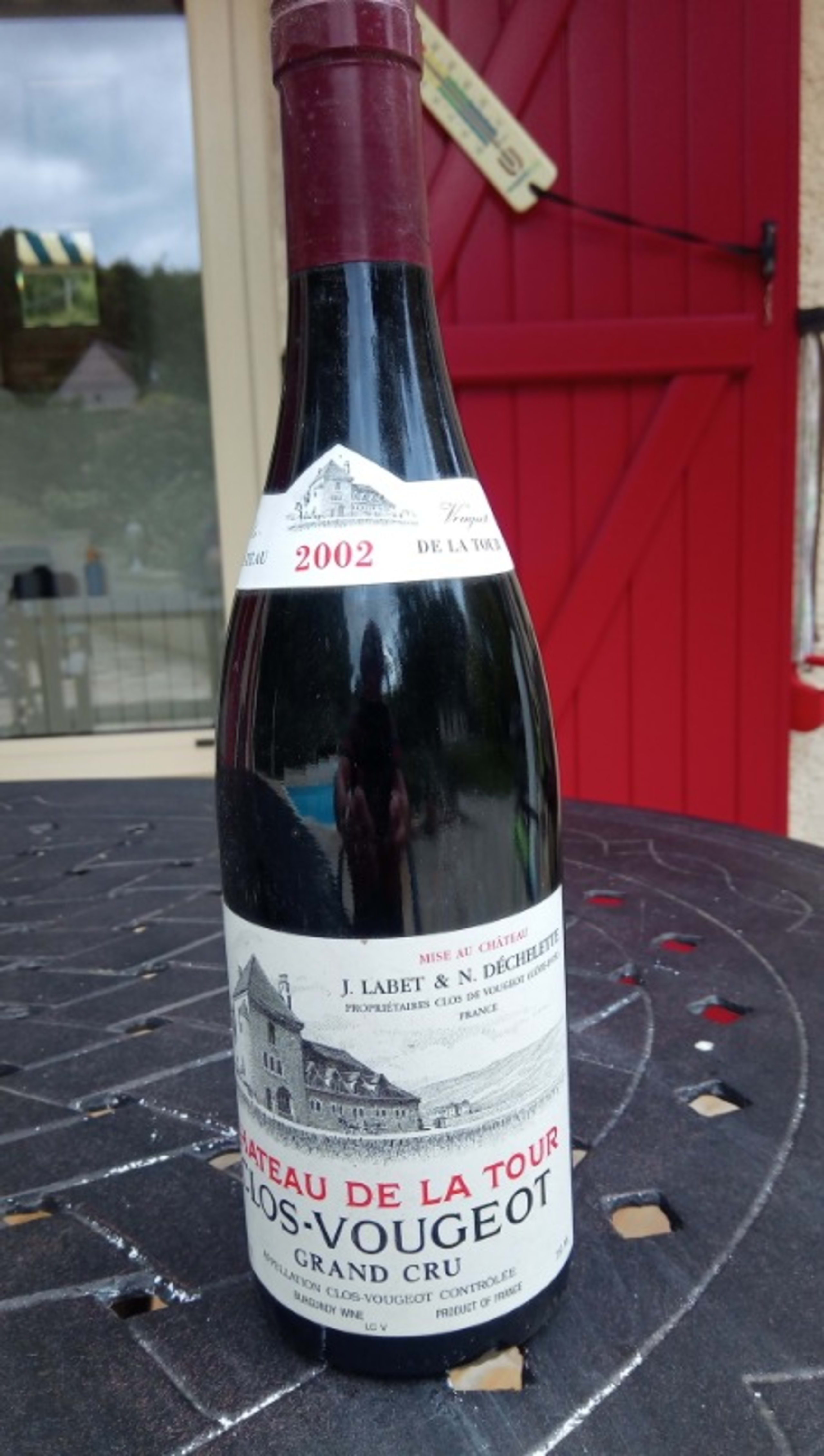 Clos de Vougeot, Grand Cru, Château de La Tour, 2002