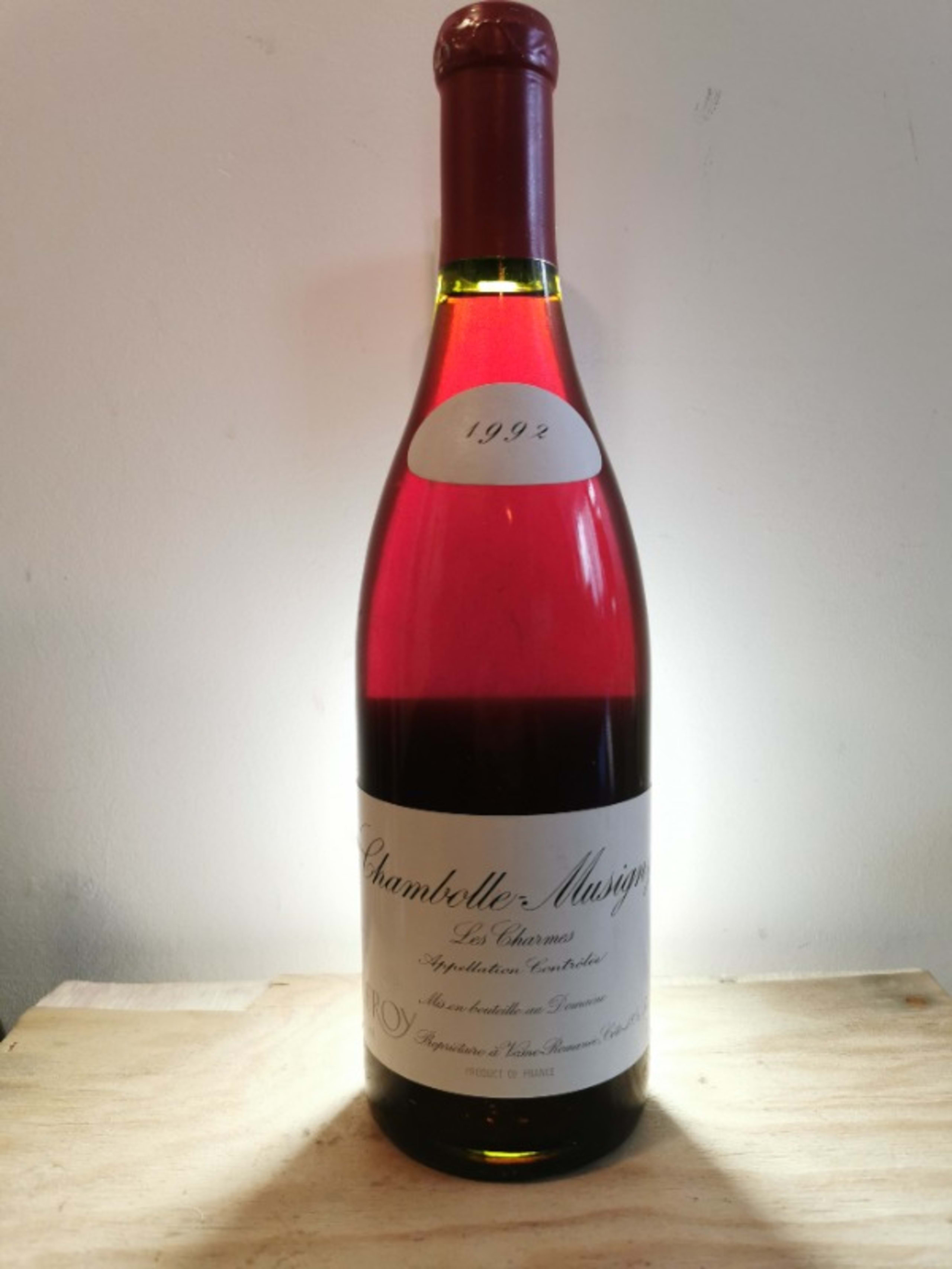 Chambolle-Musigny, Les charmes, Domaine Leroy, 1992