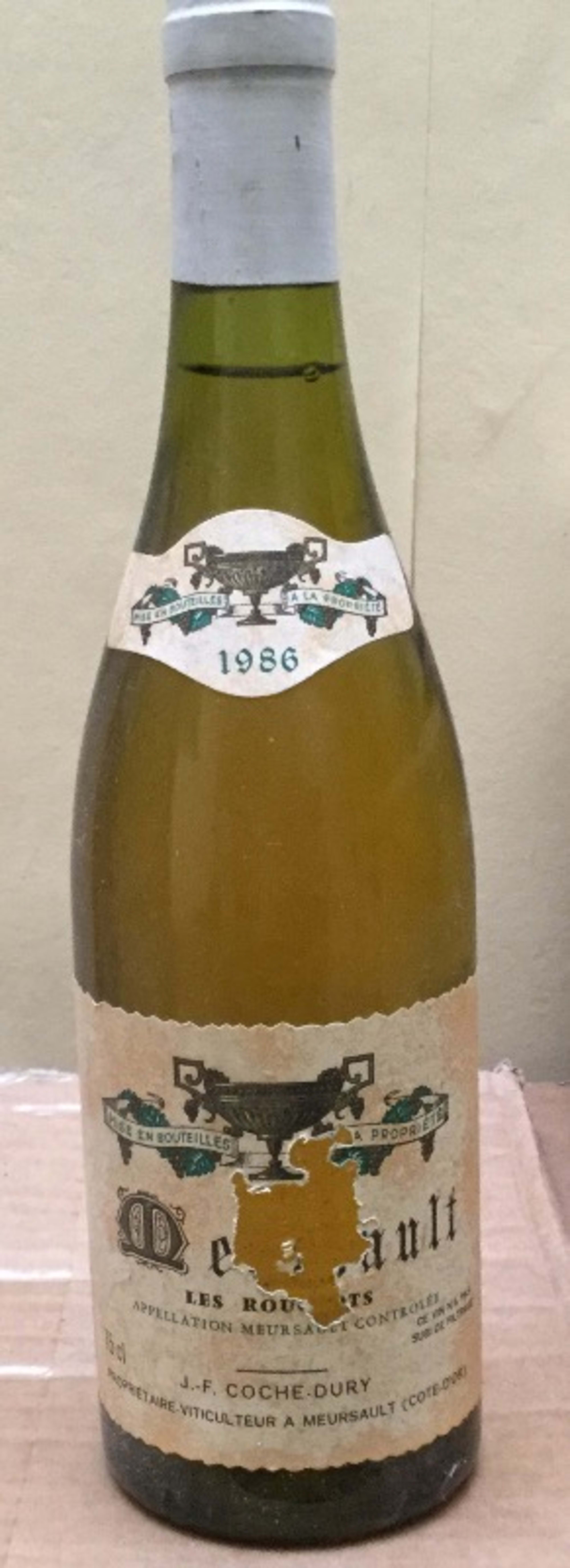 Les Rougeots, Meursault, Coche-Dury, 1986