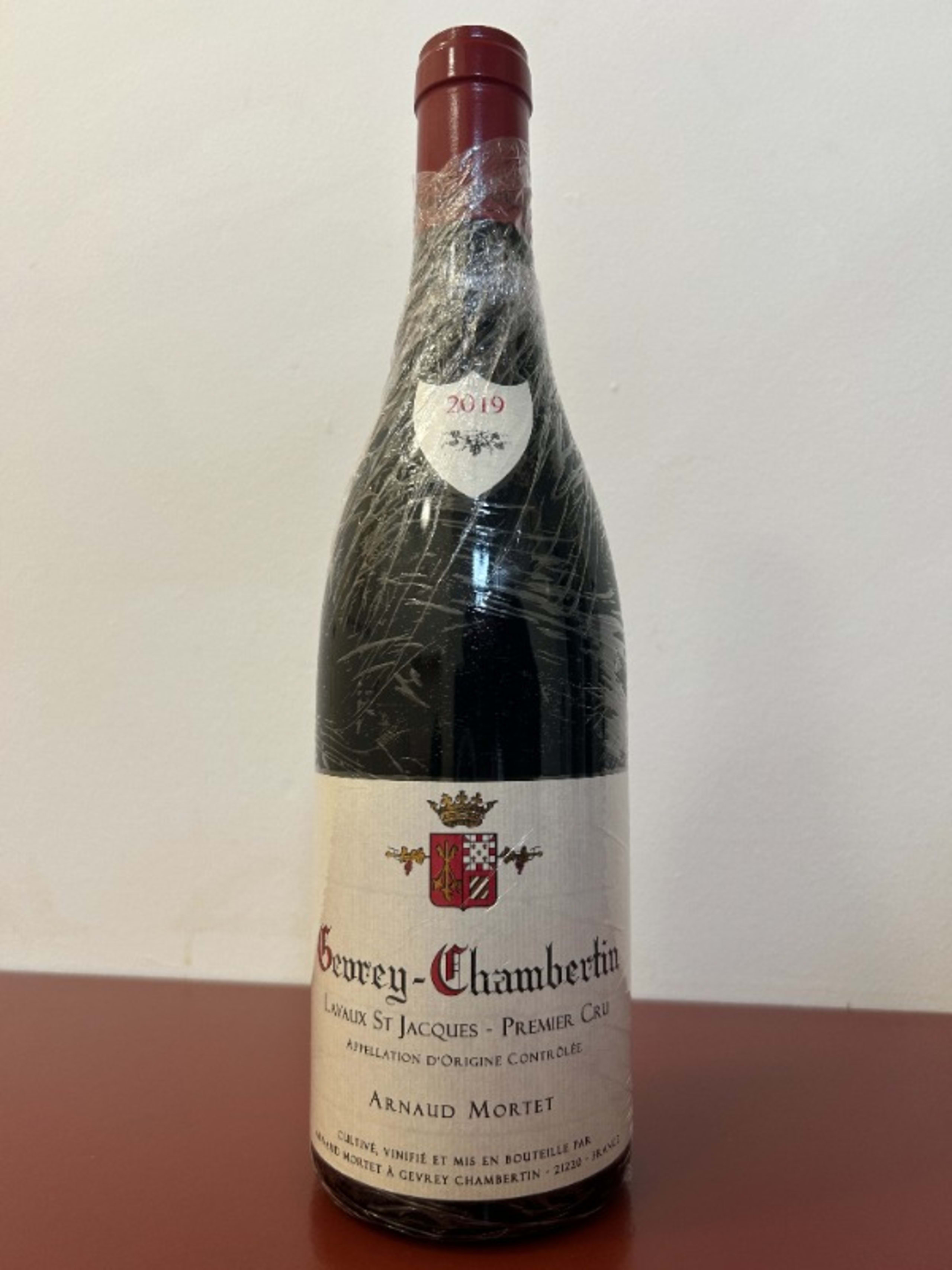 Gevrey-Chambertin, 1er Cru "Lavaux St Jacques", Arnaud Mortet, 2019