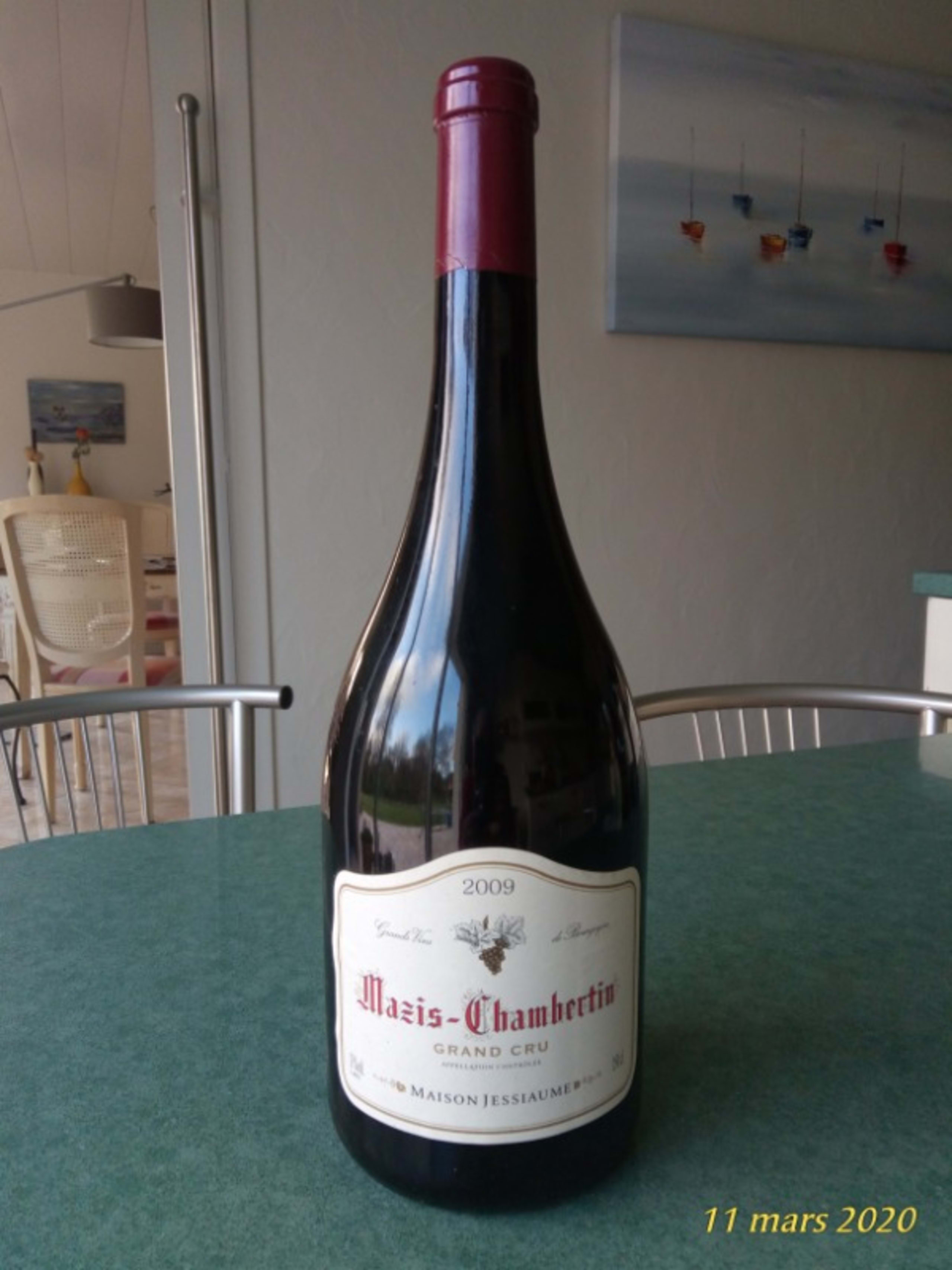 Mazis-Chambertin, grand cru, maison jessiaume, 2009 (Magnum)