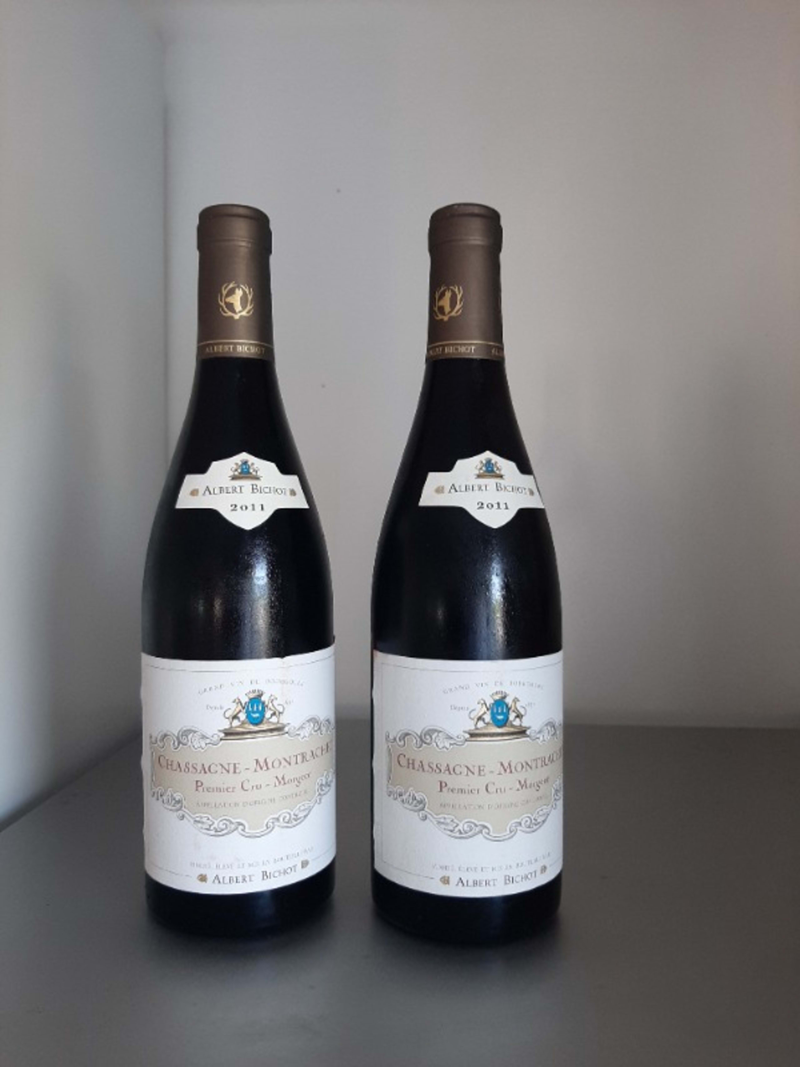 2 x Chassagne-Montrachet, 1er cru " Morgeot ", ALBERT BICHOT, 2011