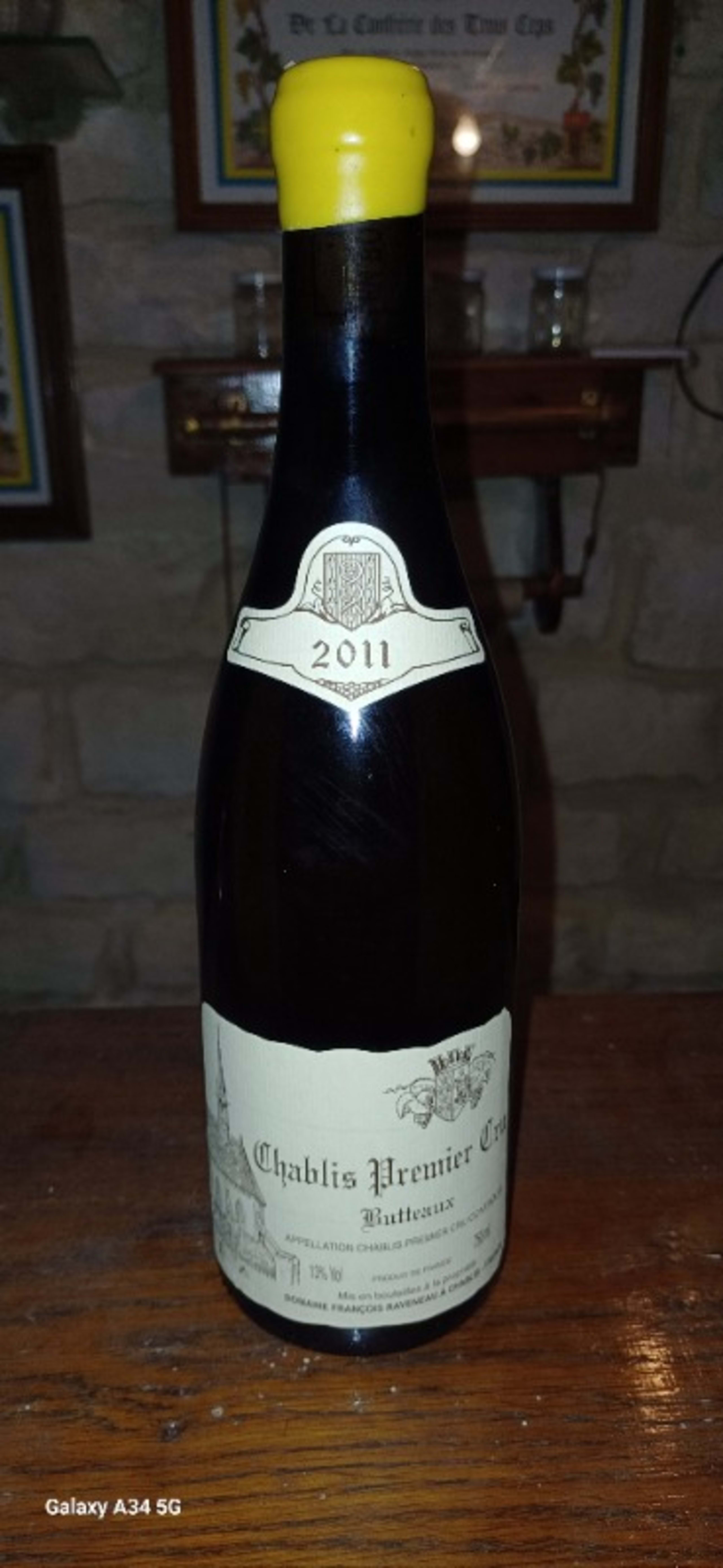 Chablis Premier Cru, Butteaux, F. Raveneau, 2011
