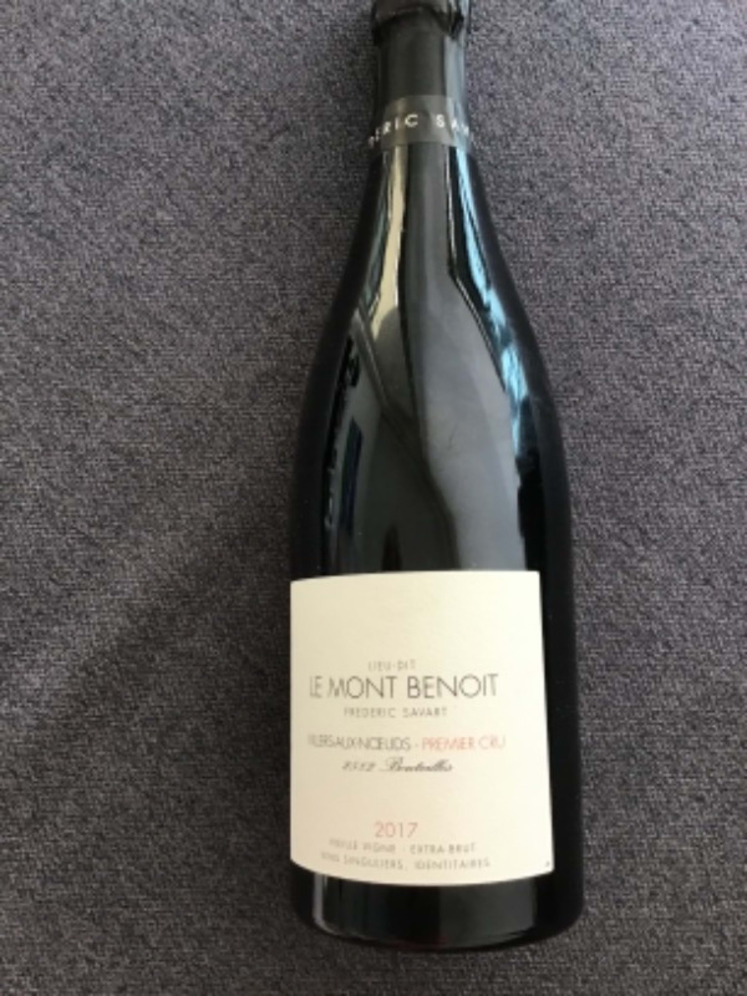Le Mont Benoît, Frédéric Savart, Champagne, 2017