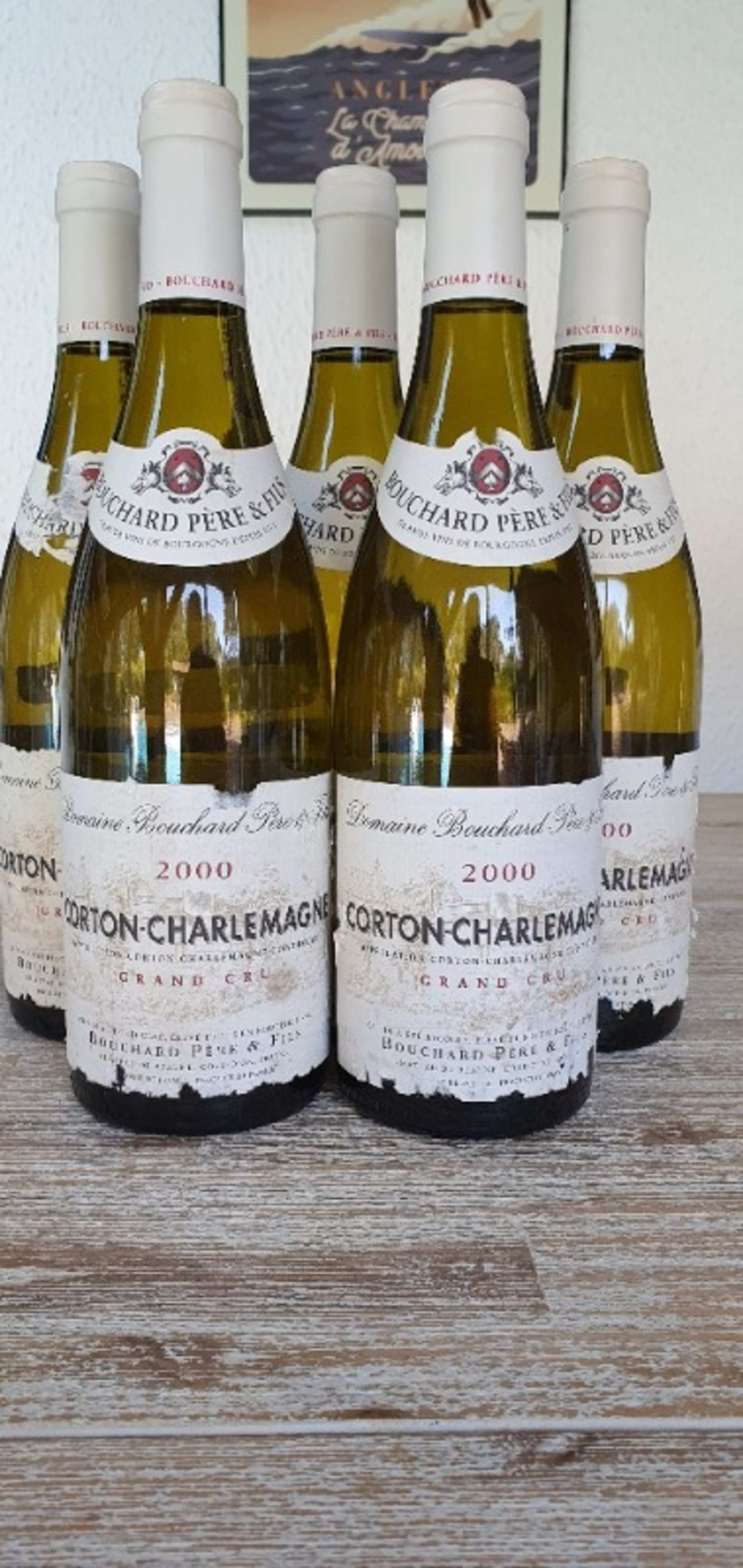 5 x Corton-Charlemagne, BOUCHARD PERE ET FILS, 2000