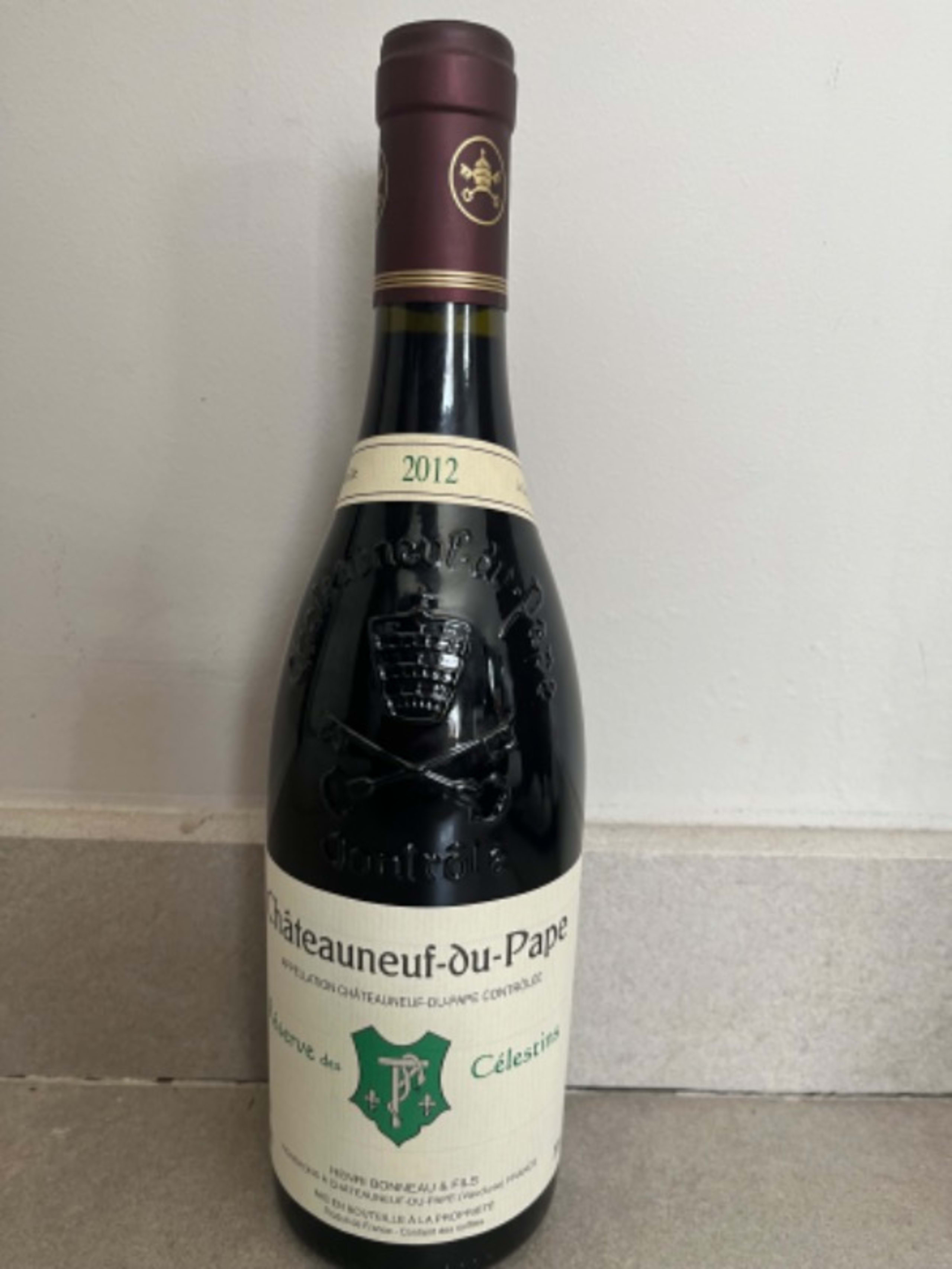 Châteauneuf-du-Pape, Réserve des Célestins, Henry Bonneau, 2012