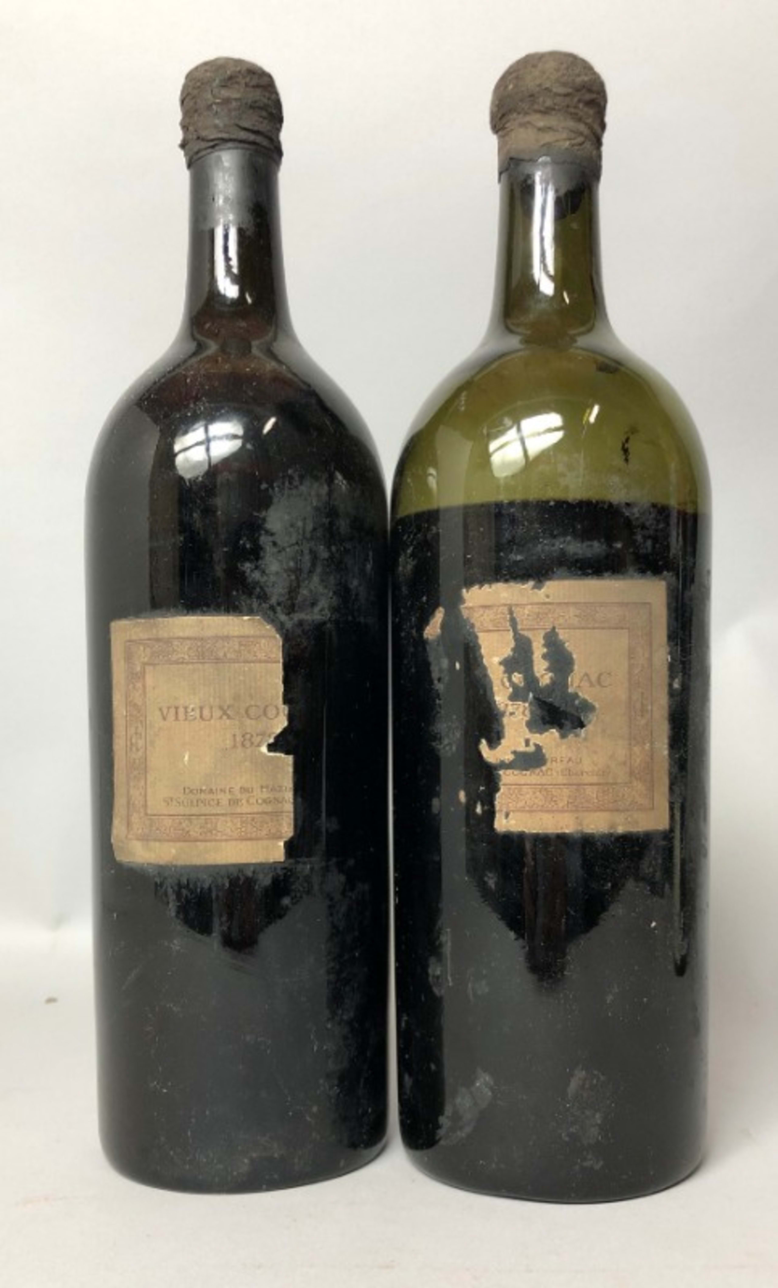 2 x DOMAINE du MAZUREAU, Cognac, 1878 (Magnum)
