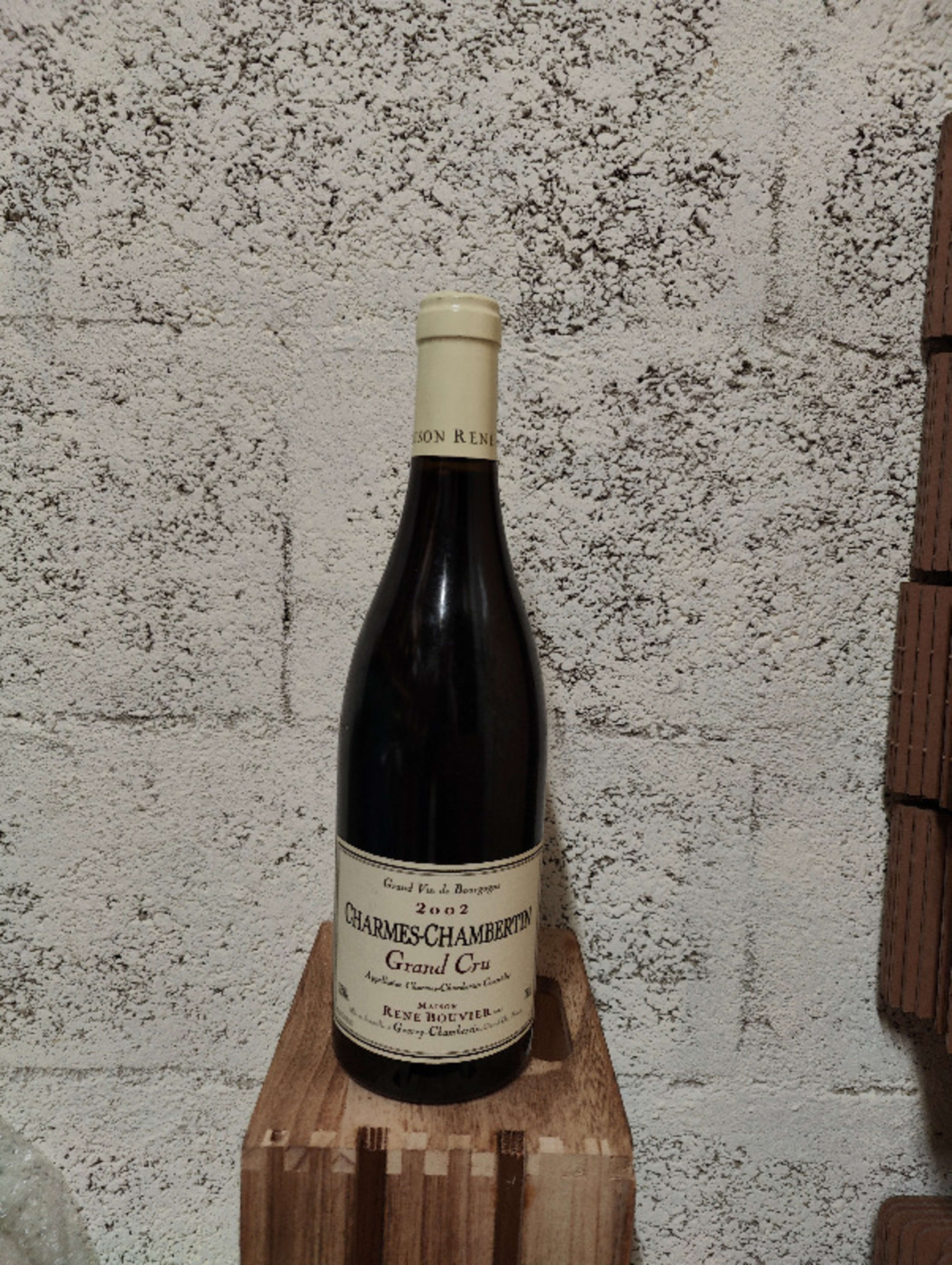 Charmes-Chambertin, Grand Cru, René Bouvier, 2002