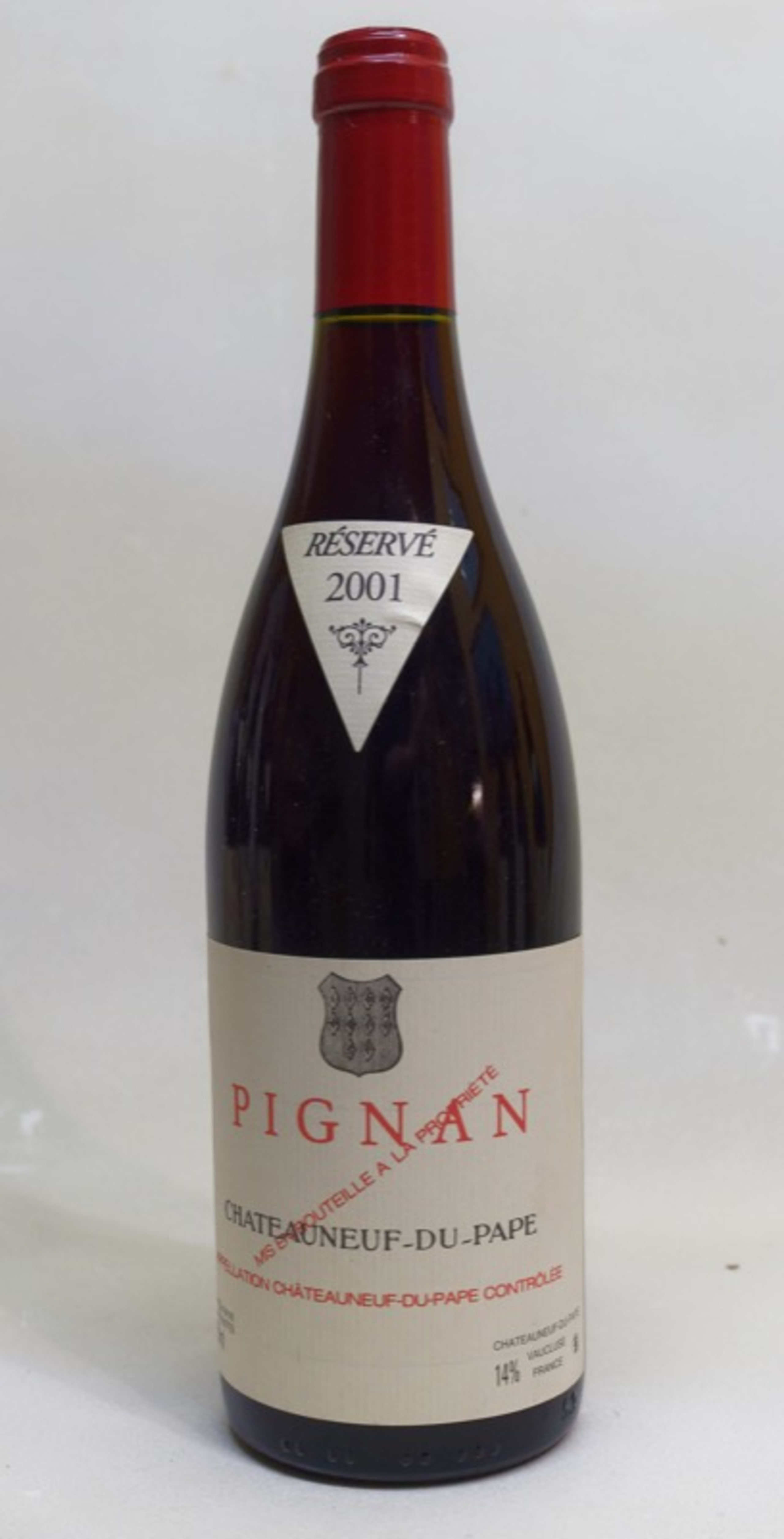 Châteauneuf-du-Pape, Pignan, Château Rayas, 2001