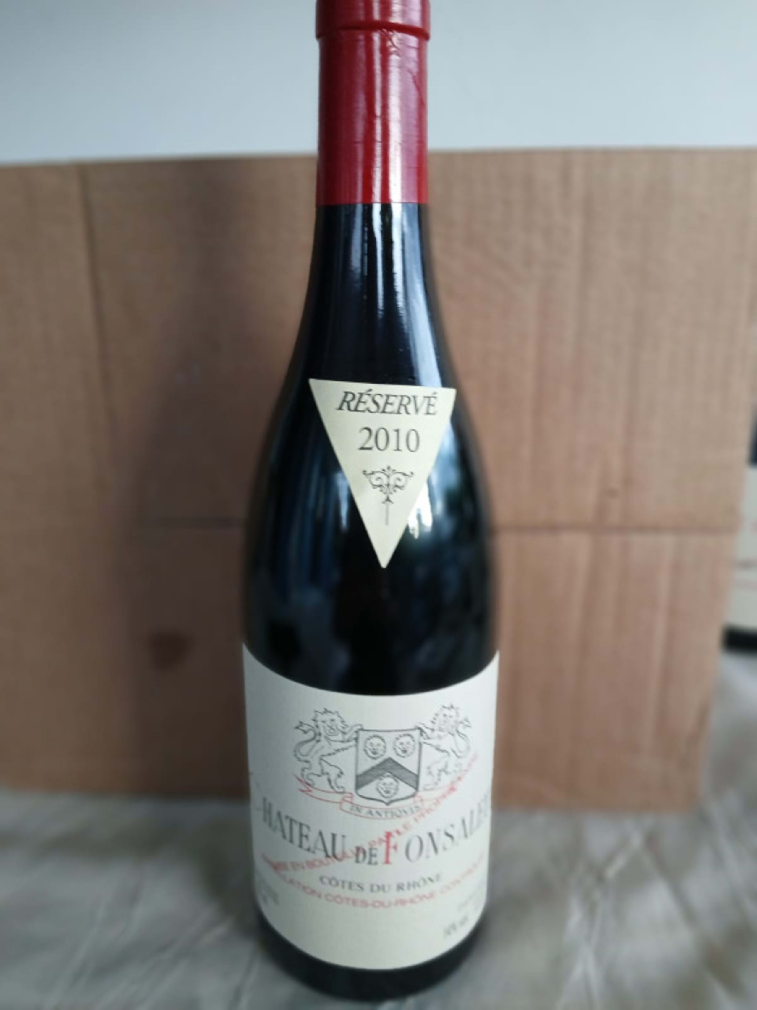 Côtes-du-Rhône, Château de Fonsalette, 2010