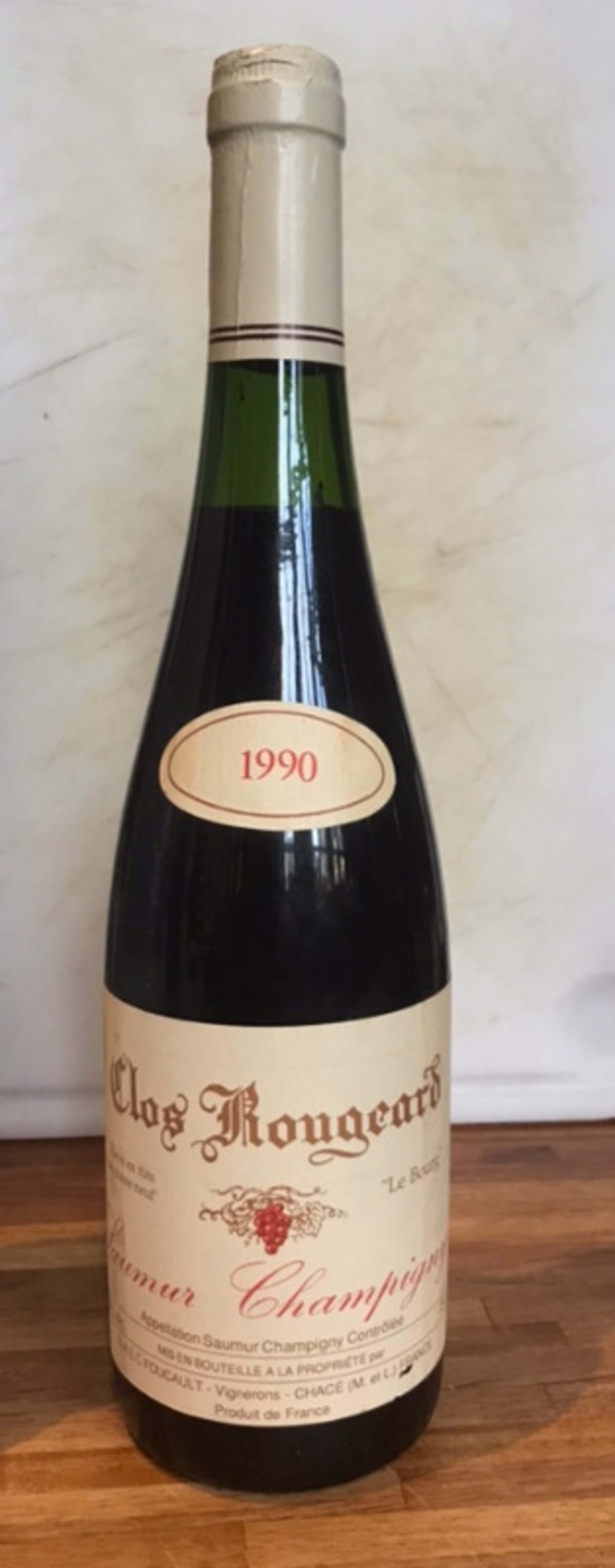 Le Bourg, Saumur Champigny, Clos Rougeard, 1990