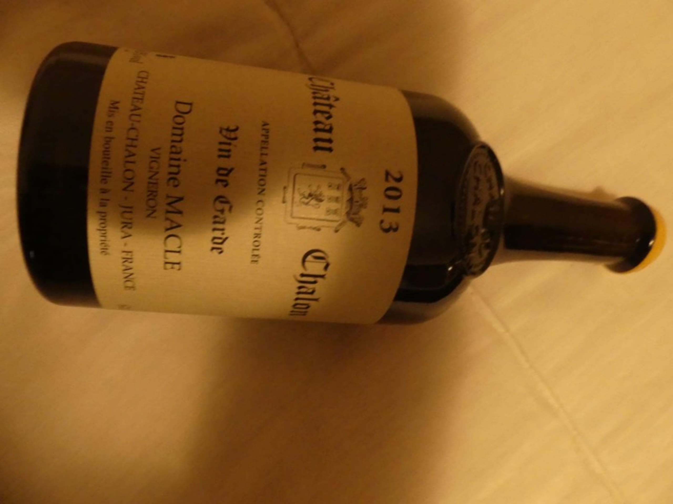 Macle, Château-Châlon, 2013