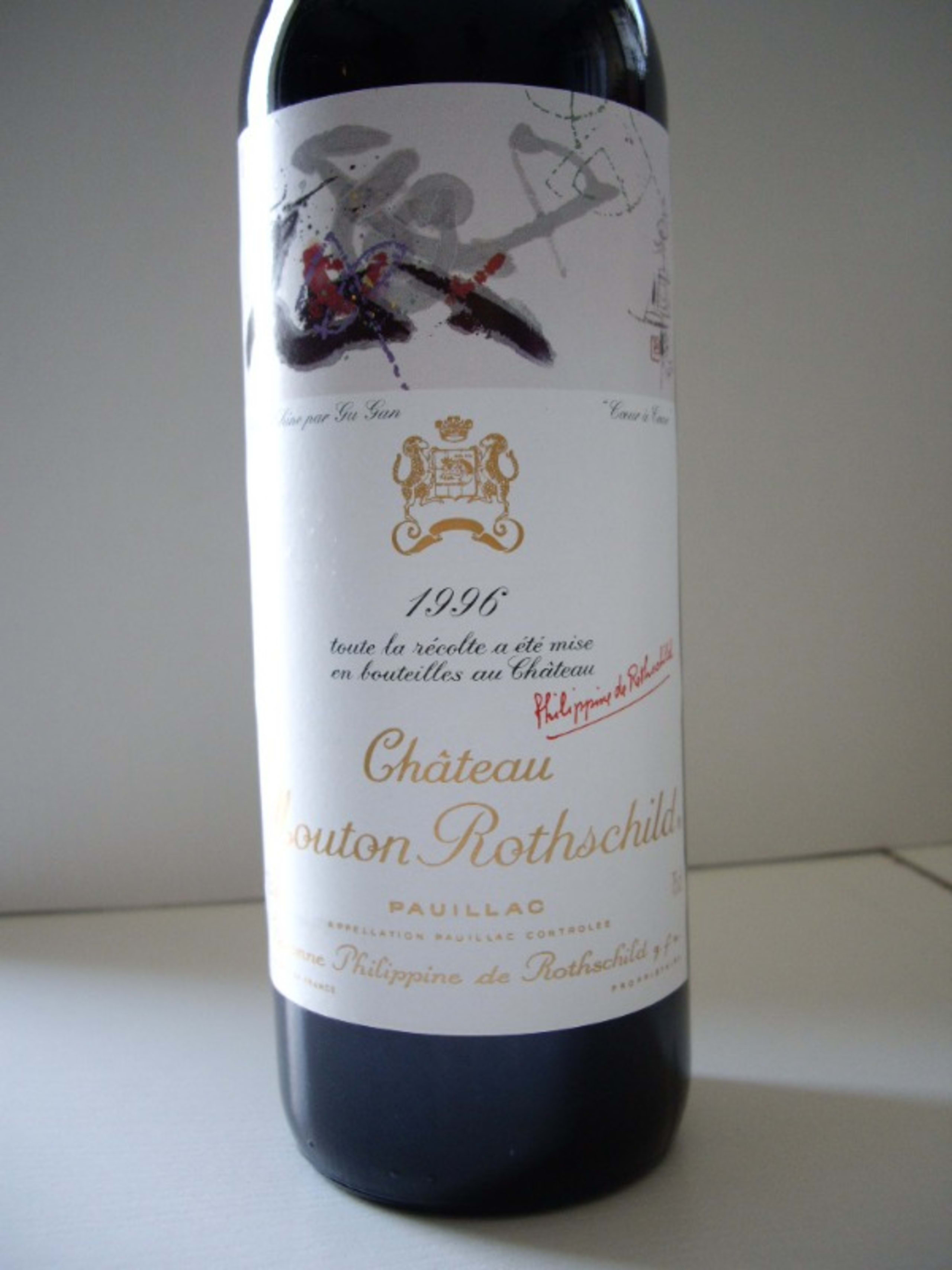 Château Mouton Rothschild, Pauillac,1996