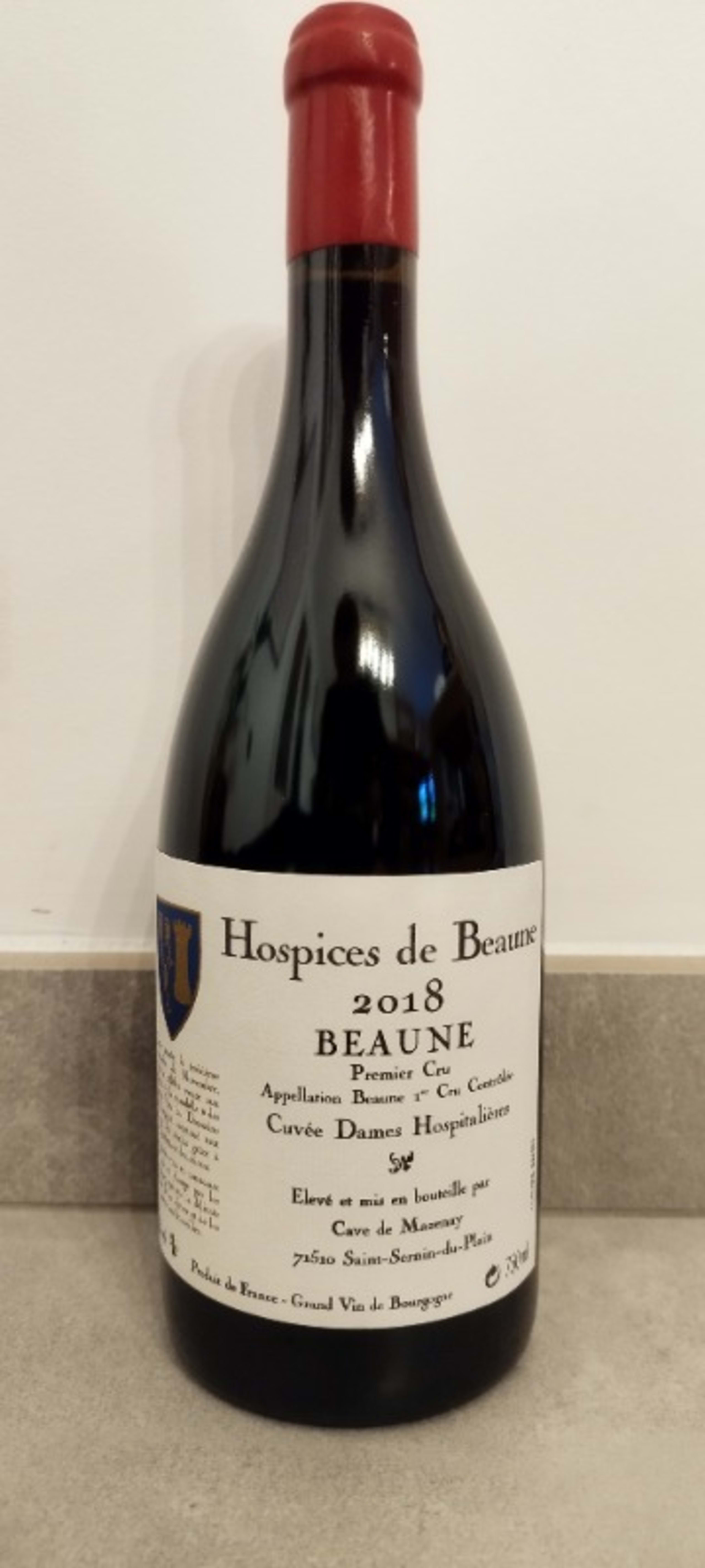 Beaune, 1 er Cru Cuvée Dames Hospitalières, Hospices de Beaune, 2018