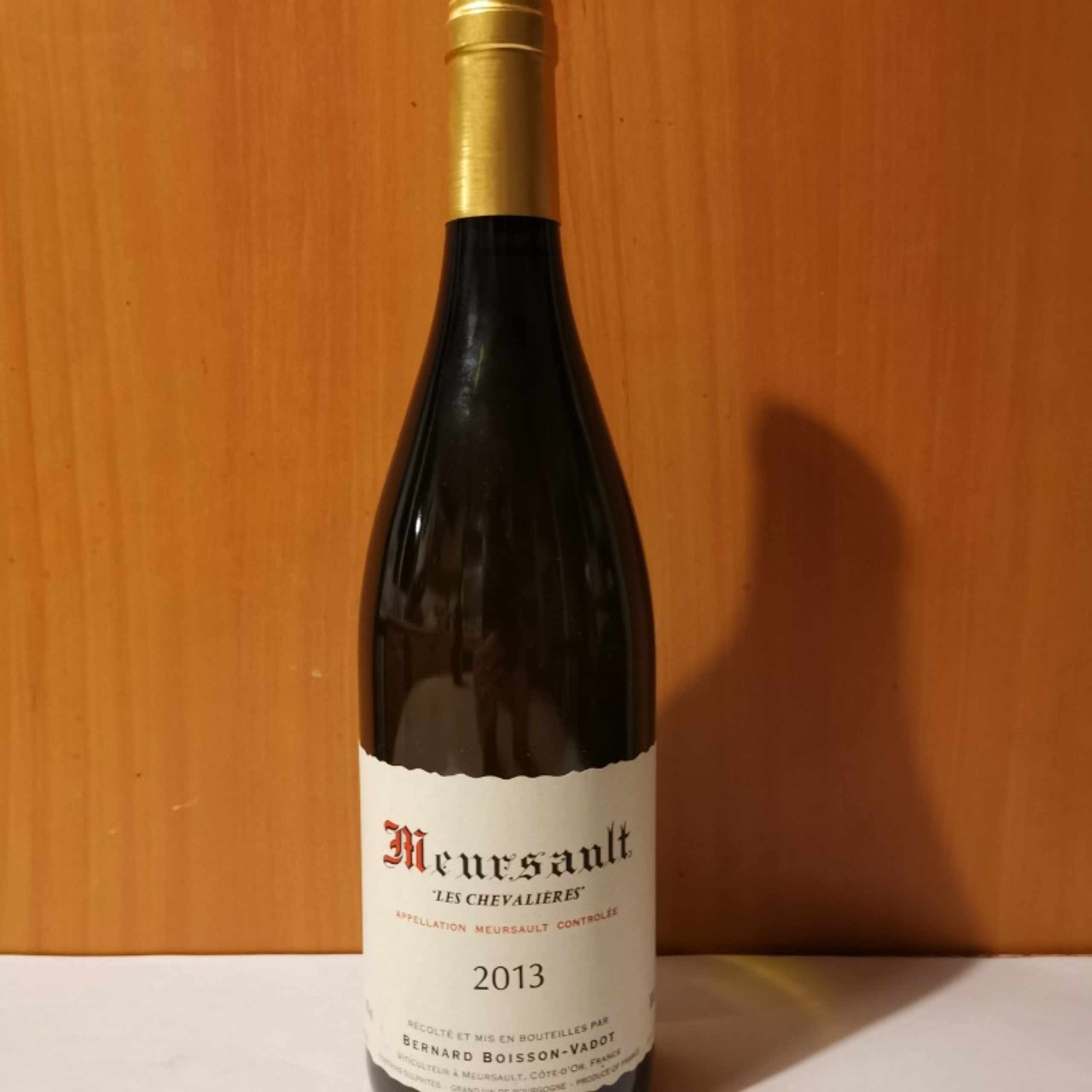 Meursault, Les chevalières, Domaine Boisson Vadot, 2013