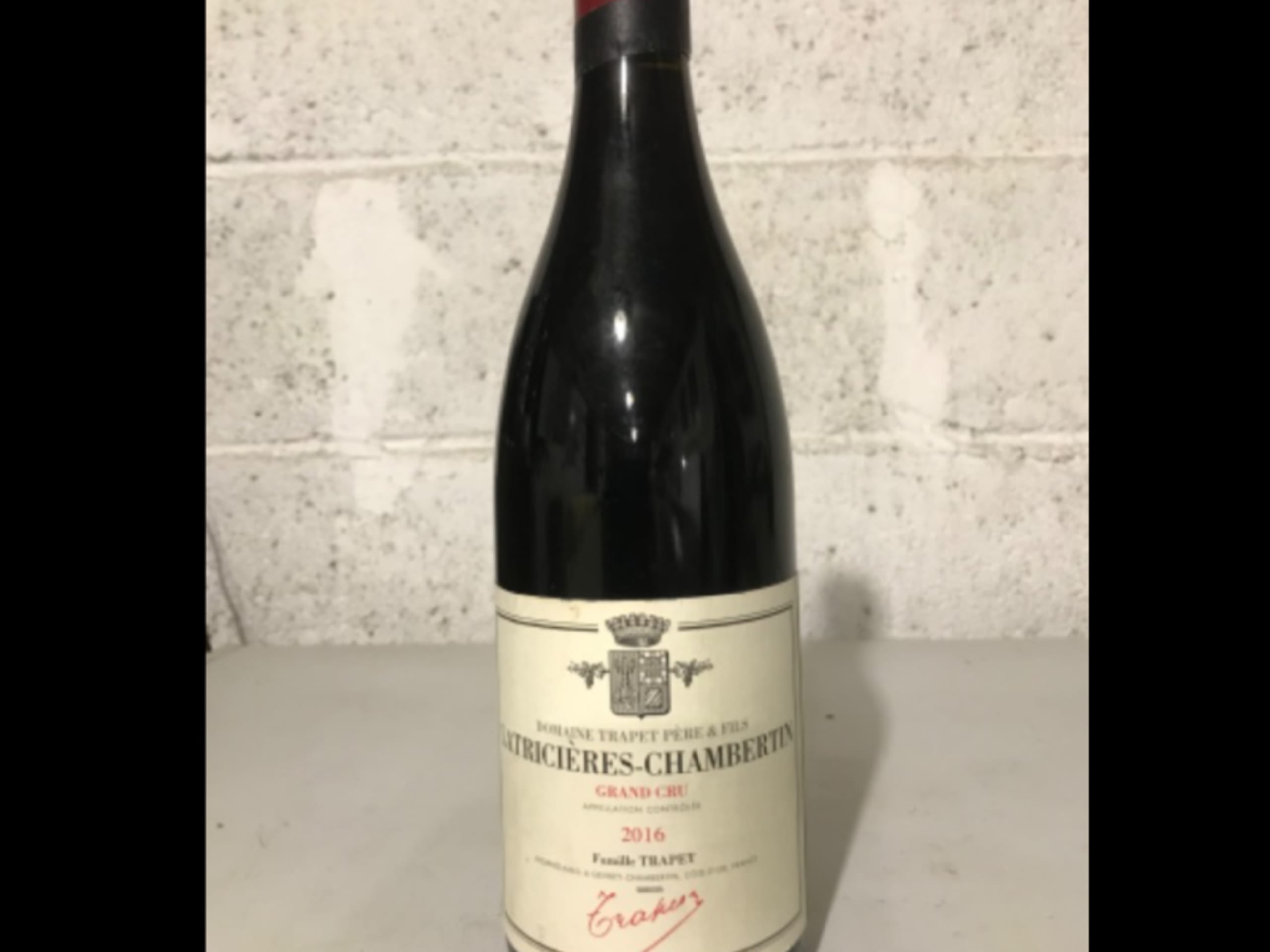 Latricières-Chambertin, Grand Cru, J.L Trapet, 2016